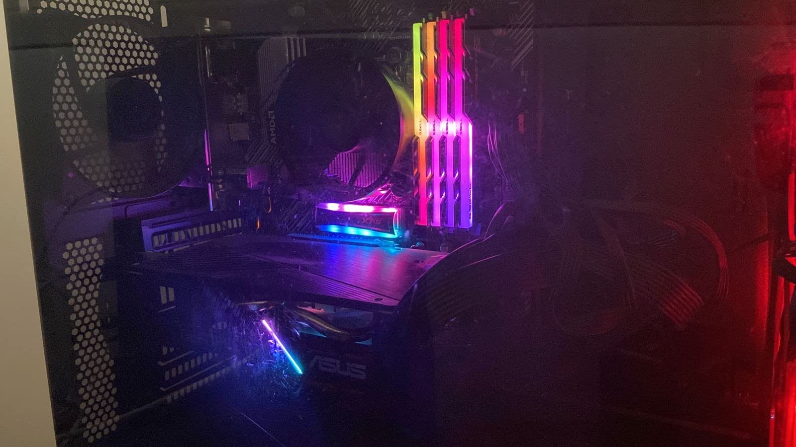 G.SKILL Trident Z RGB Series DDR4 RAM (XMP) 16GB (2x8GB) Up to 3600MT/s* CL18-22-22-42 1.35V Intel AMD Desktop Computer Memory U-DIMM (F4-3600C18D-16GTZR) customer photo 1