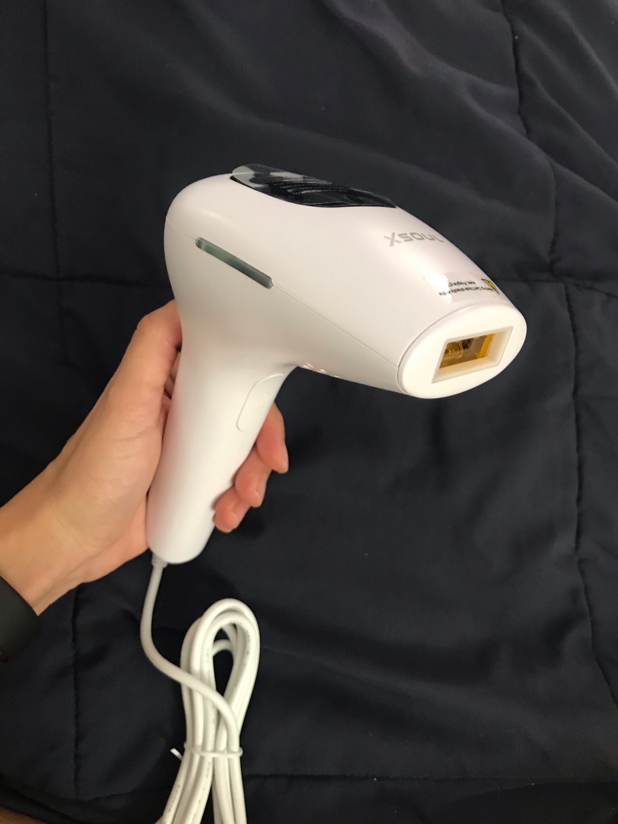 XSOUL At-Home IPL Hair Removal for Women and Men Permanent Hair Removal 999,999 Flashes Painless Hair Remover on Armpits Back Legs Arms Face Bikini Line, Corded customer photo 2