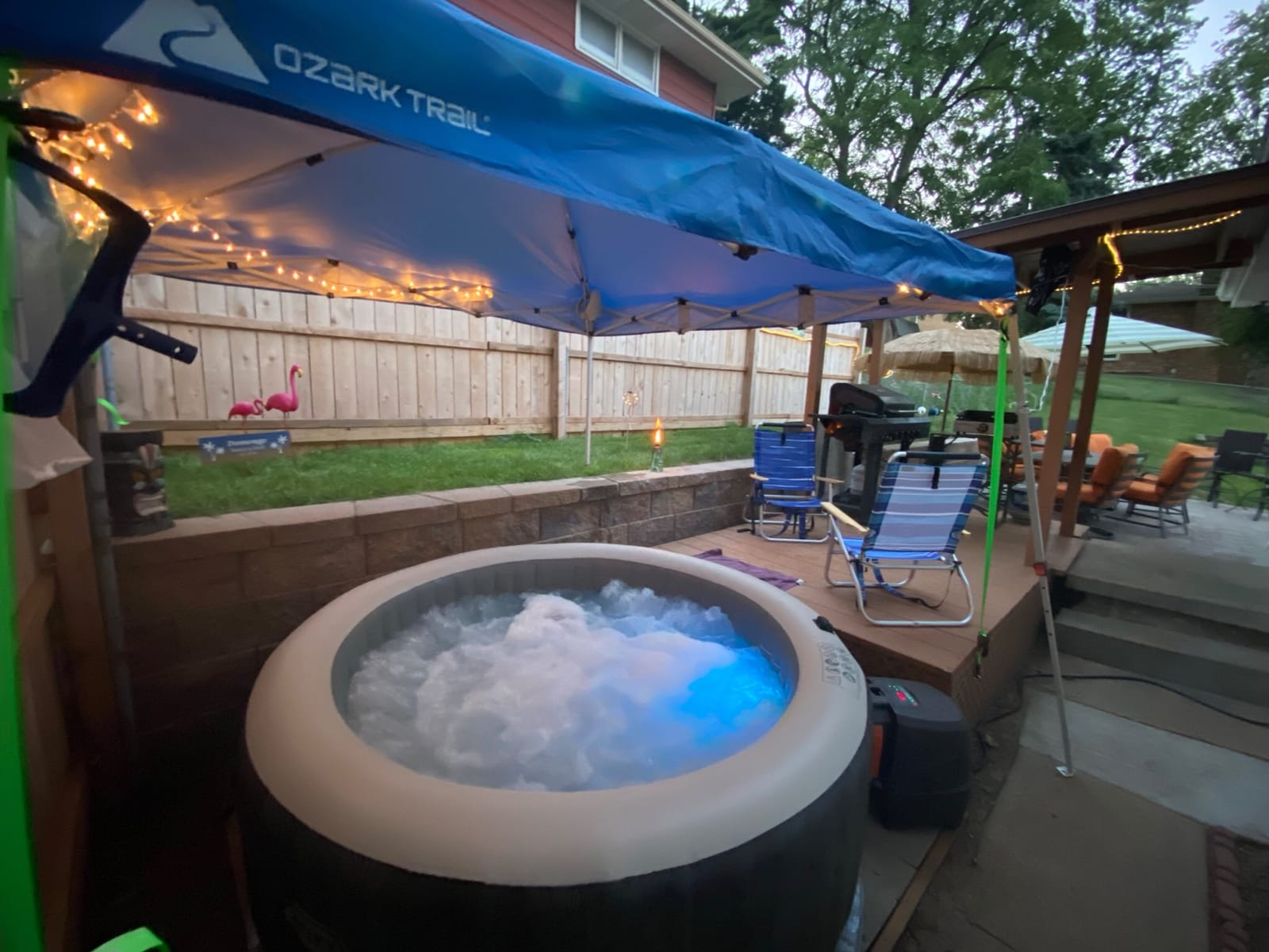 Intex 28439E 4-Person PureSpa 77in X 28in Greywood Deluxe Set customer photo 1