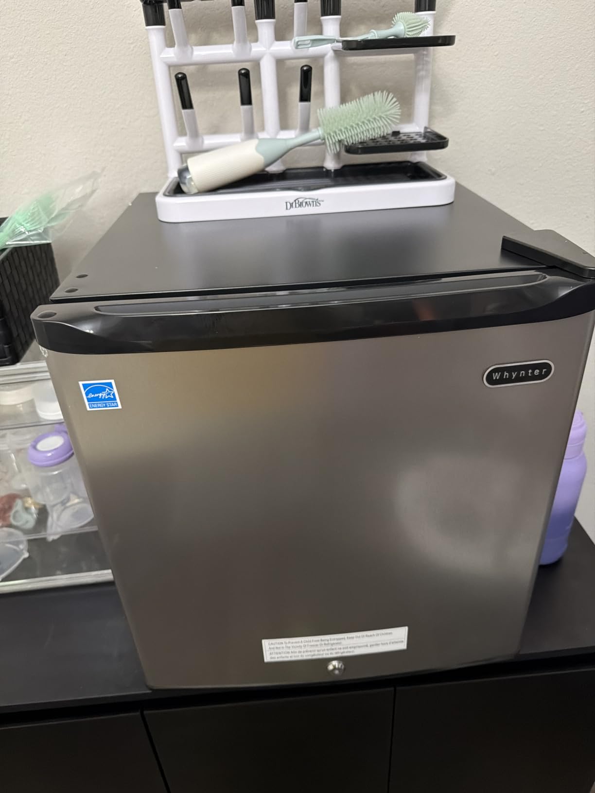 Whynter Upright Mini Freezer, 3.1 Cu Ft, Silver, CUF-301SS customer photo 2