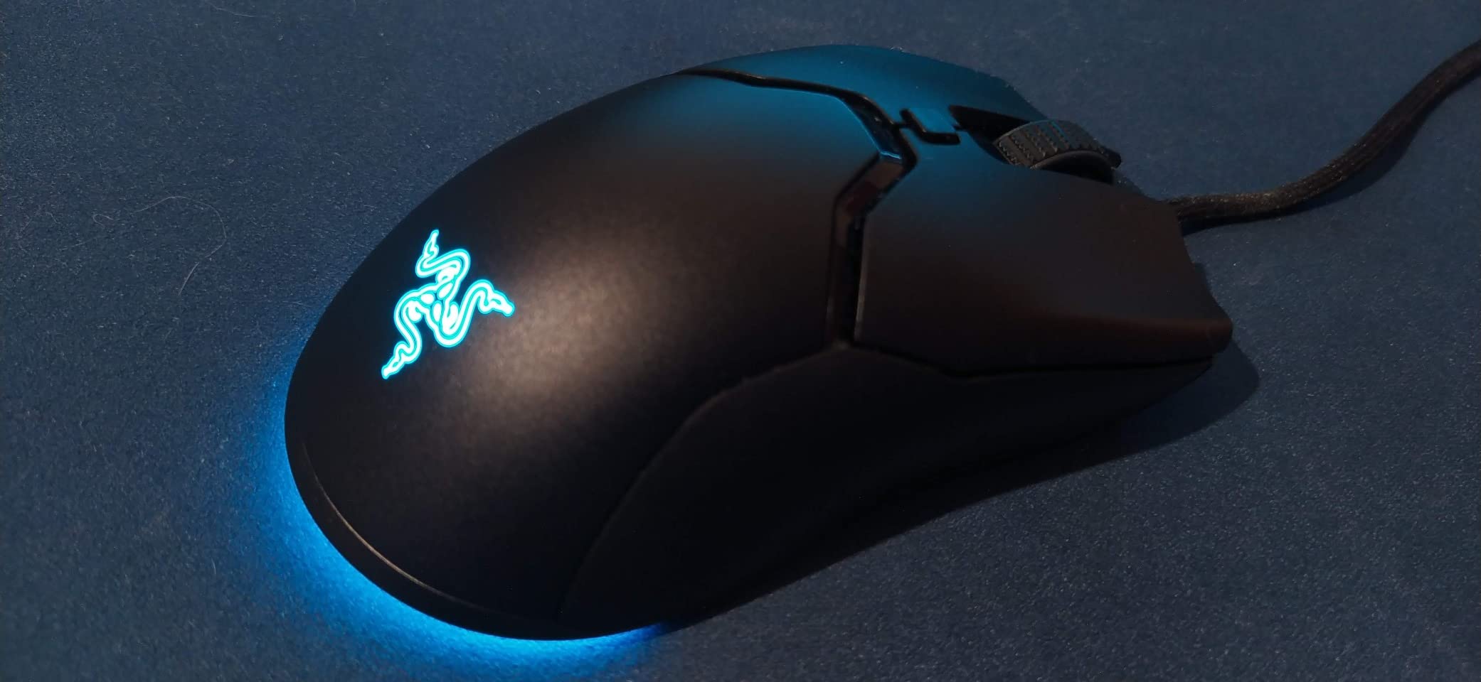 Razer Viper Mini Ultralight Gaming Mouse: Fastest Gaming Switches - 8500 DPI Optical Sensor - Chroma RGB Underglow Lighting - 6 Programmable Buttons - Drag-Free Cord - Classic Black customer photo 2