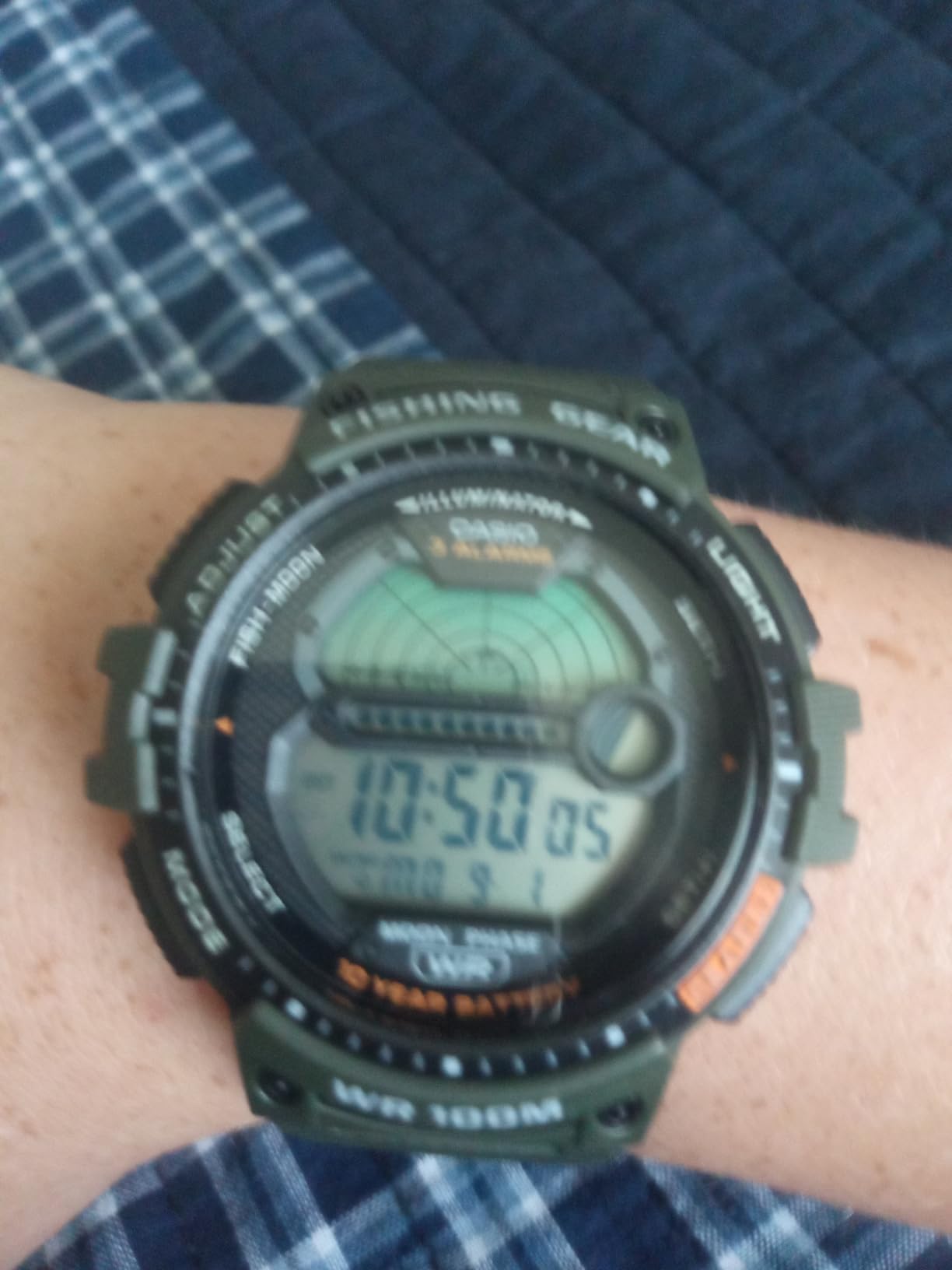 Casio Fishing Timer Quartz Watch with Resin Strap customer photo 1