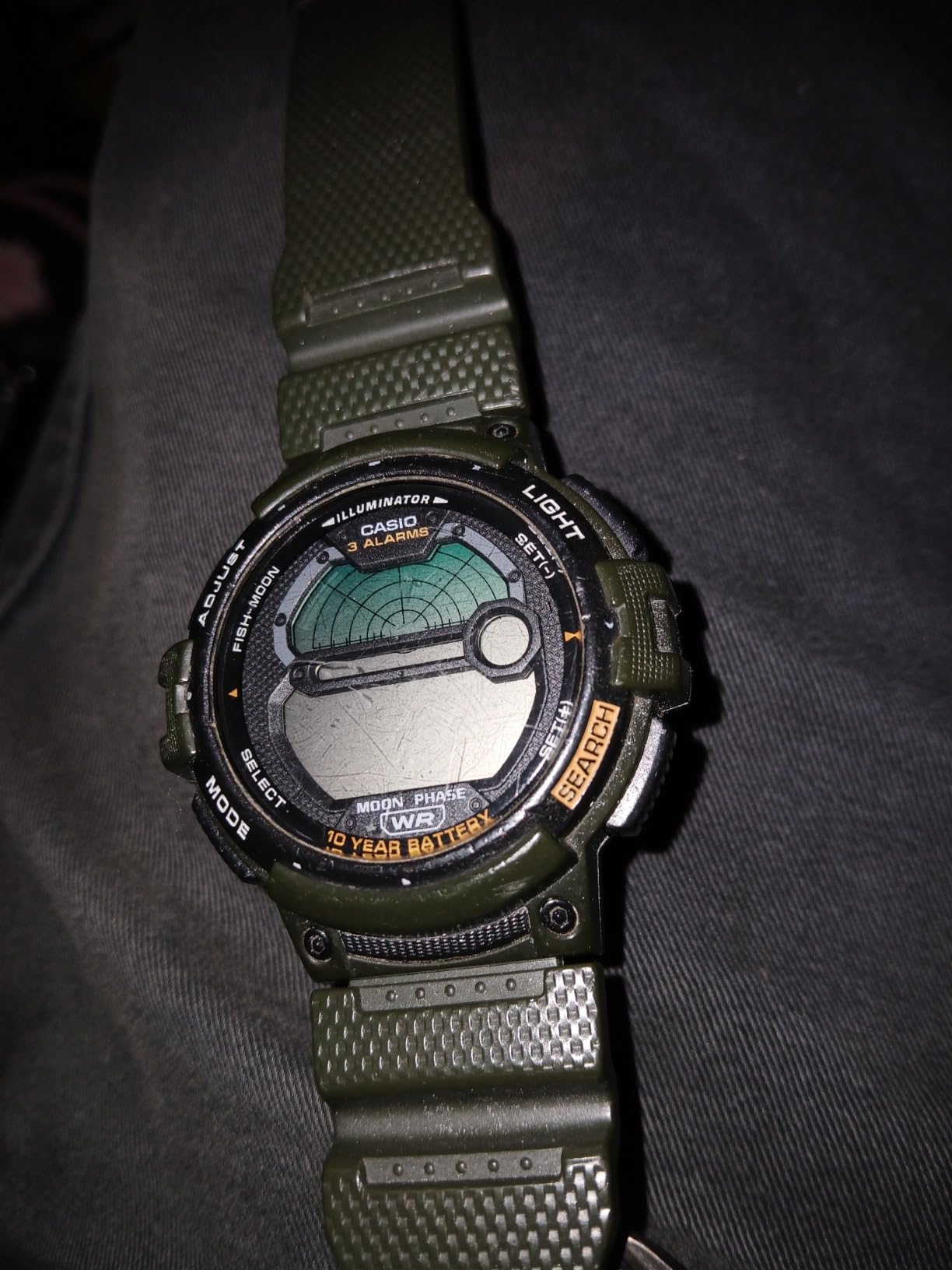 Casio Fishing Timer Quartz Watch with Resin Strap customer photo 2