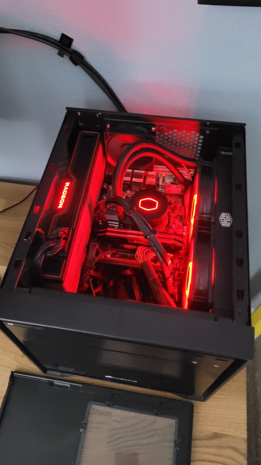 CoolerMaster MasterLiquid ML240L RGB V2, Close-Loop AIO CPU Liquid Cooler, Gen3 Dual Chamber Pump, 240mm Radiator, SickleFlow 120 PWM ARGB, AMD Ryzen AM5/AM4, Intel LGA1700/1200 (MLW-D24M-A18PC-R2) customer photo 1