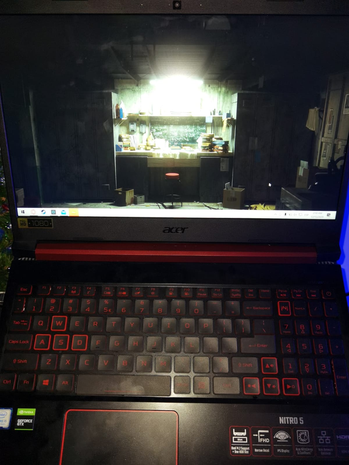 Acer Nitro 5 Gaming Laptop, 9th Gen Intel Core i5-9300H, NVIDIA GeForce GTX 1650, 15.6