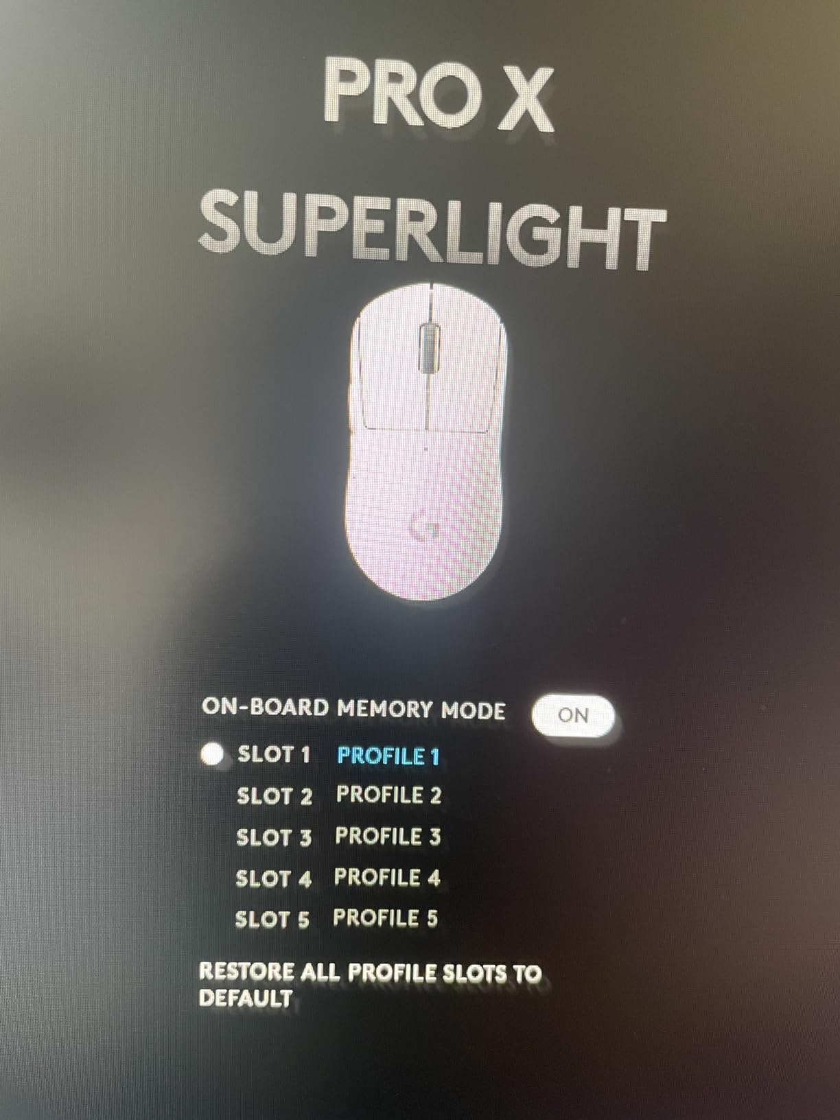 Logitech G PRO X Superlight Wireless Gaming Mouse, Ultra-Lightweight, Hero 25K Sensor, 25,600 DPI, 5 Programmable Buttons, Long Battery Life, Compatible with PC/Mac - White customer photo 2