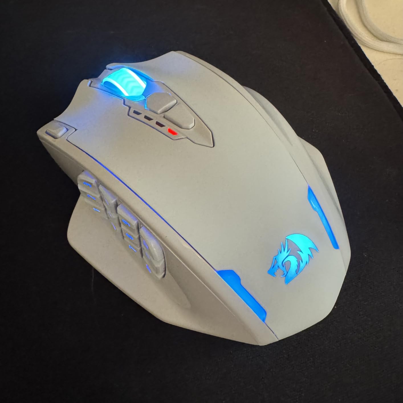 Redragon M913 Wireless RGB MMO Gaming Mouse 16000 DPI Remapping Keys customer photo 1