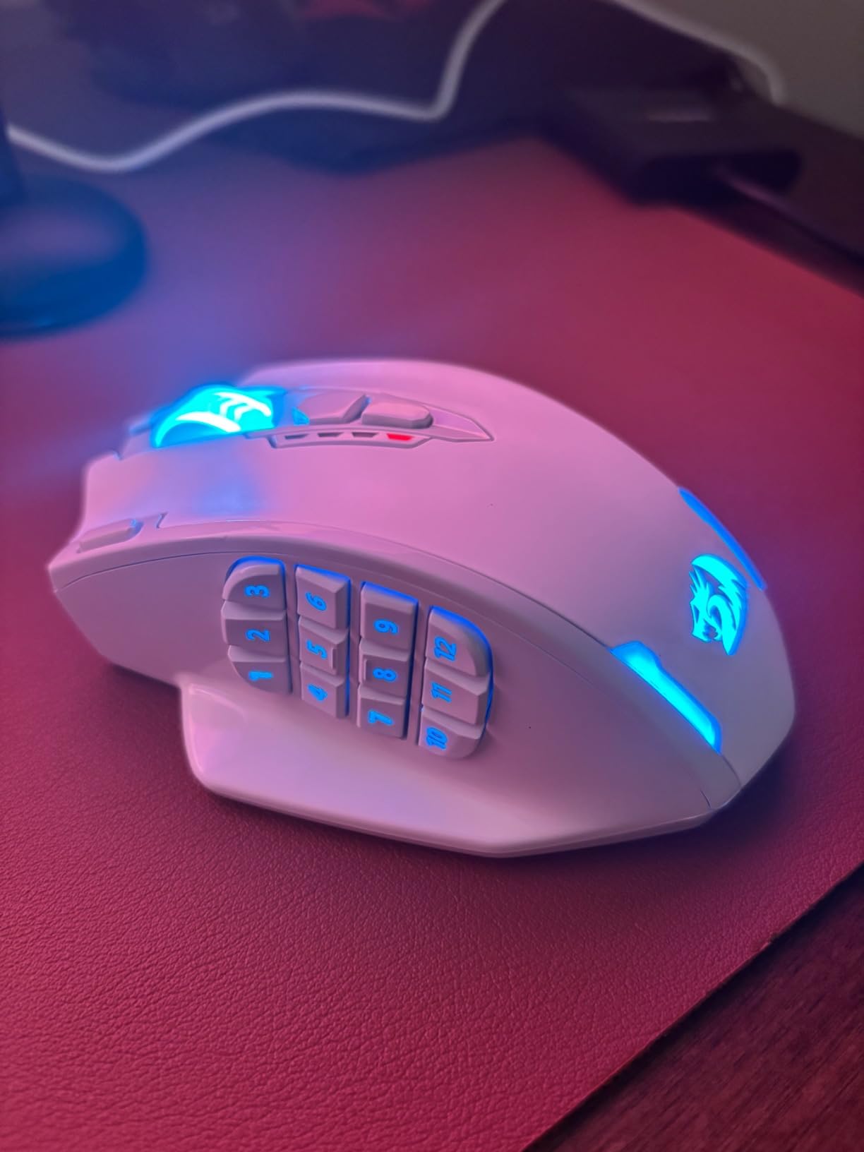 Redragon M913 Wireless RGB MMO Gaming Mouse 16000 DPI Remapping Keys customer photo 2