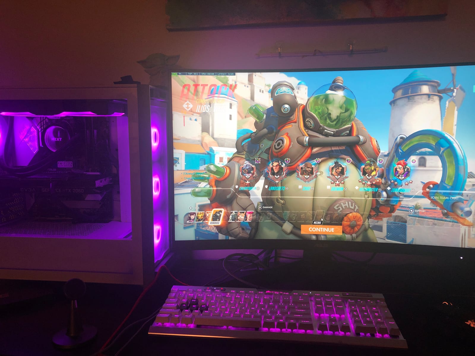 ASUS TUF Gaming VG32VQ1B 32 Inch 1440p 165Hz HDR Curved Gaming Monitor customer photo 1