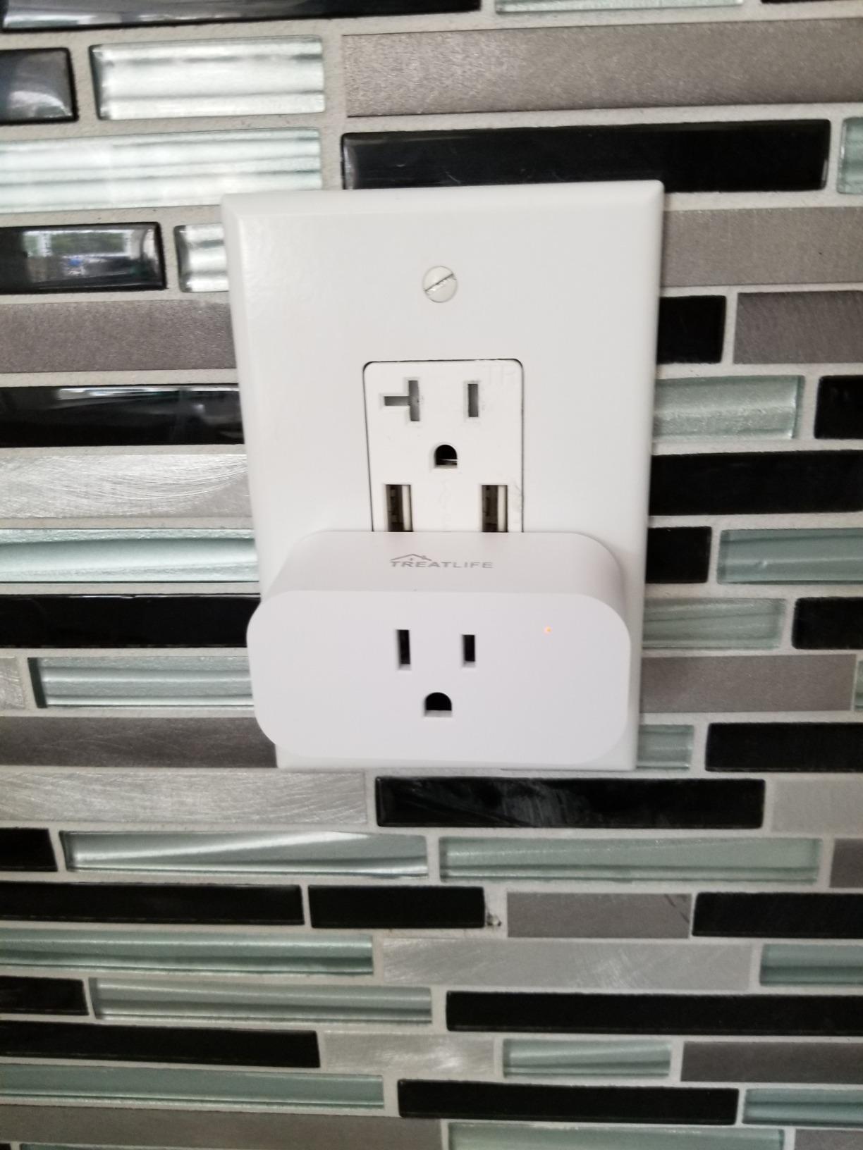 TREATLIFE 4 Pack Smart Plugs that Work with Alexa and Google Home, 7 Day Heavy Duty Programmable Timer, 1800W 15A WiFi Smart Outlet, Child Lock, Vacation Mode, Reliable WiFi Connection customer photo 2