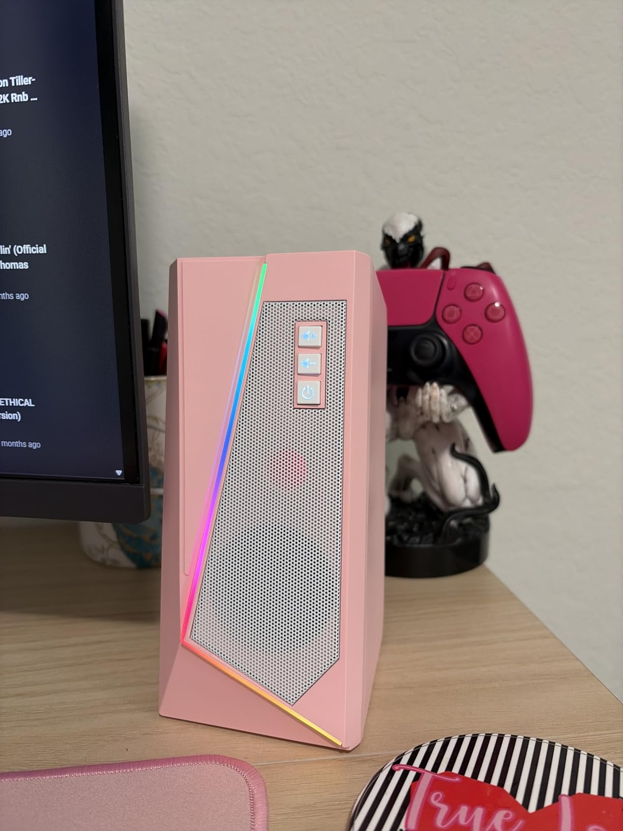 Redragon GS520 Wired 2.0 Channel Stereo Sound Desktop RGB Computer Speakers customer photo 1
