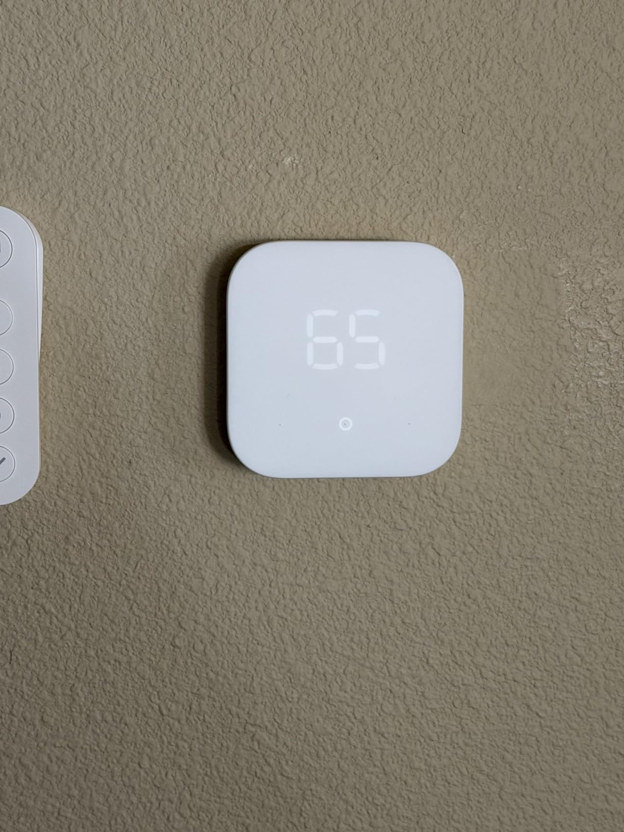 Amazon Smart Thermostat, Save money and energy, Works with Alexa and Ring, C-wire required customer photo 1