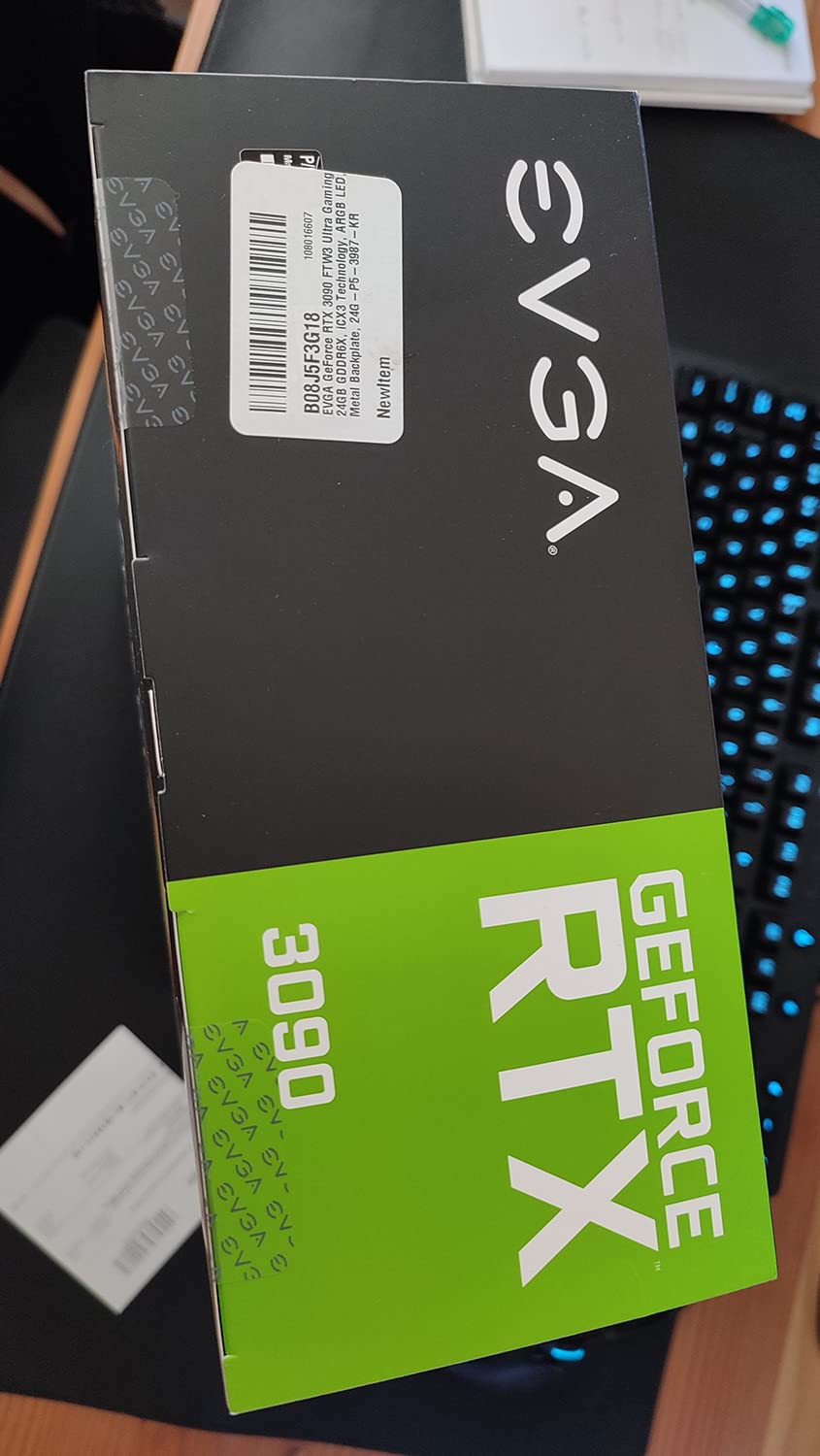 EVGA GeForce RTX 3090 FTW3 Ultra Gaming, 24GB GDDR6X, iCX3 Technology, ARGB LED, Metal Backplate, 24G-P5-3987-KR customer photo 1