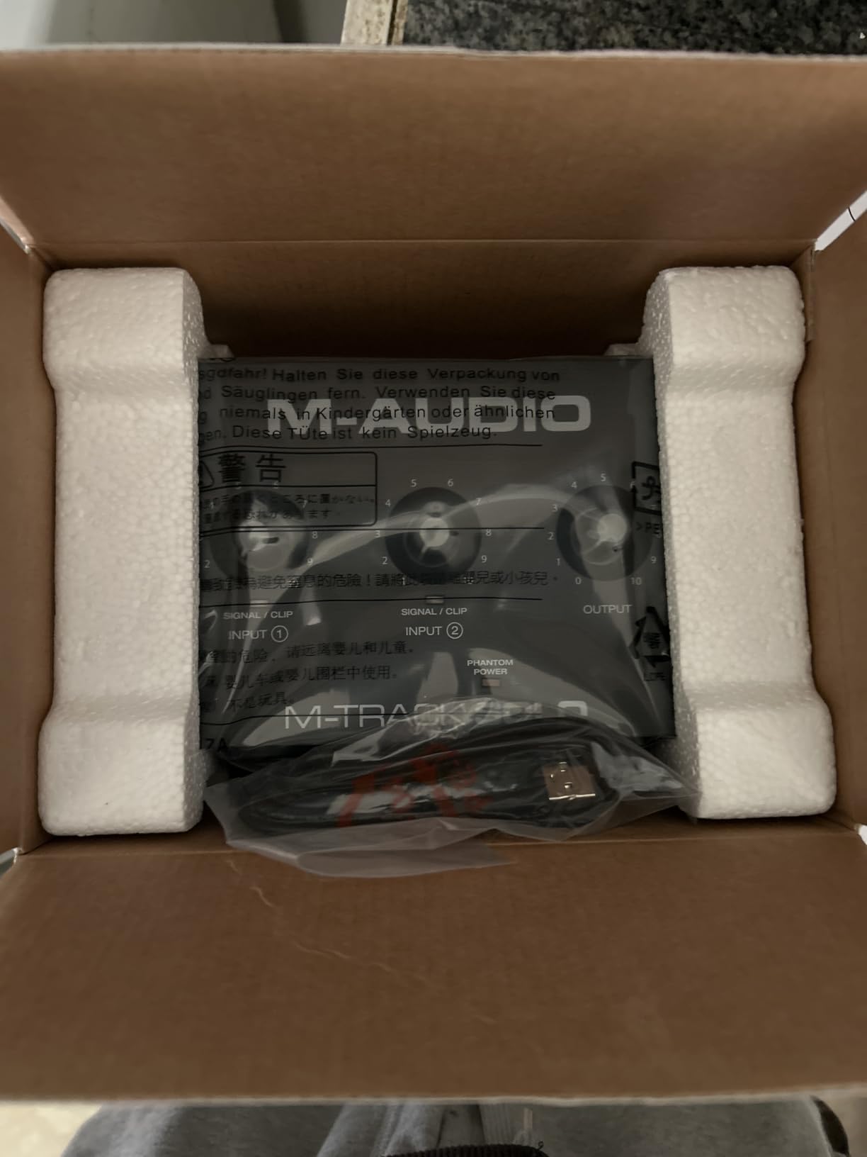 M-AUDIO M-Track Solo USB Audio Interface customer photo 2