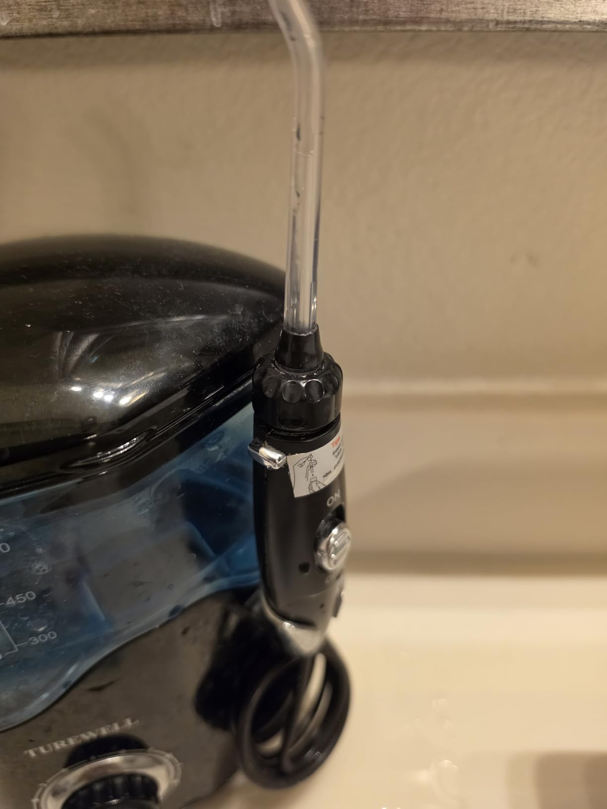 TUREWELL Water Dental Flosser for Teeth/Braces, Water Teeth Cleaner customer photo 1
