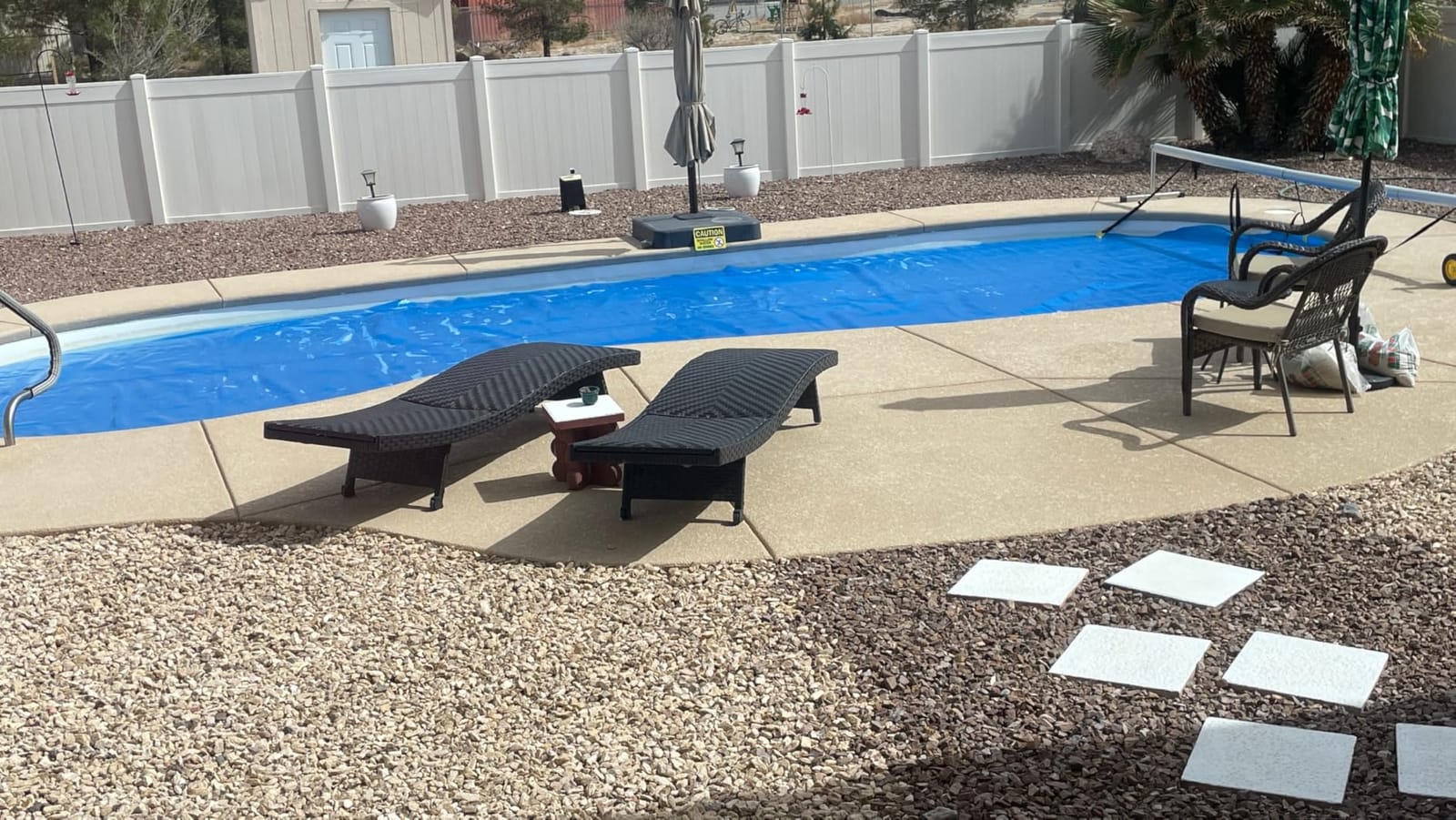 BigXwell Heavy-Duty Solar Pool Cover 12x24ft - 16Mil Blue customer photo 1