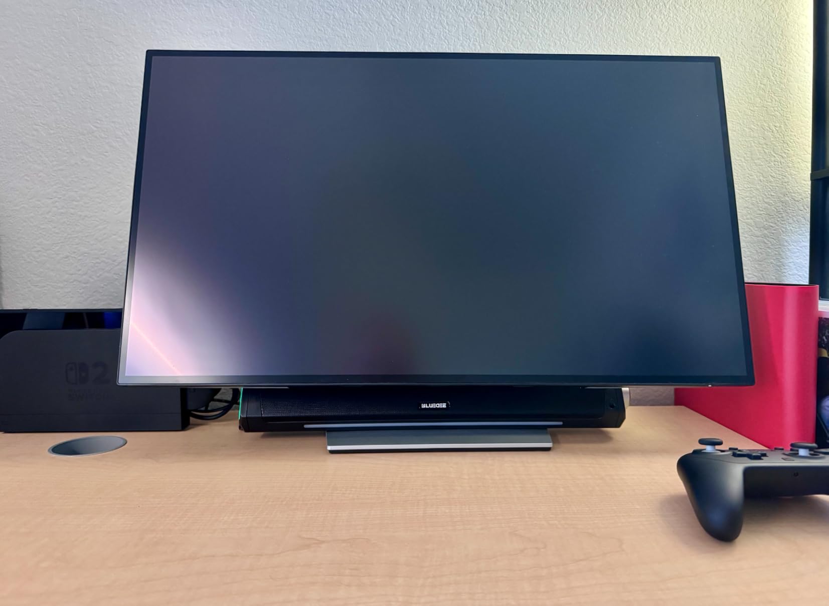 Bluedee Computer Speakers for Desktop PC, Bluetooth AUX Computer Sound Bar customer photo 2
