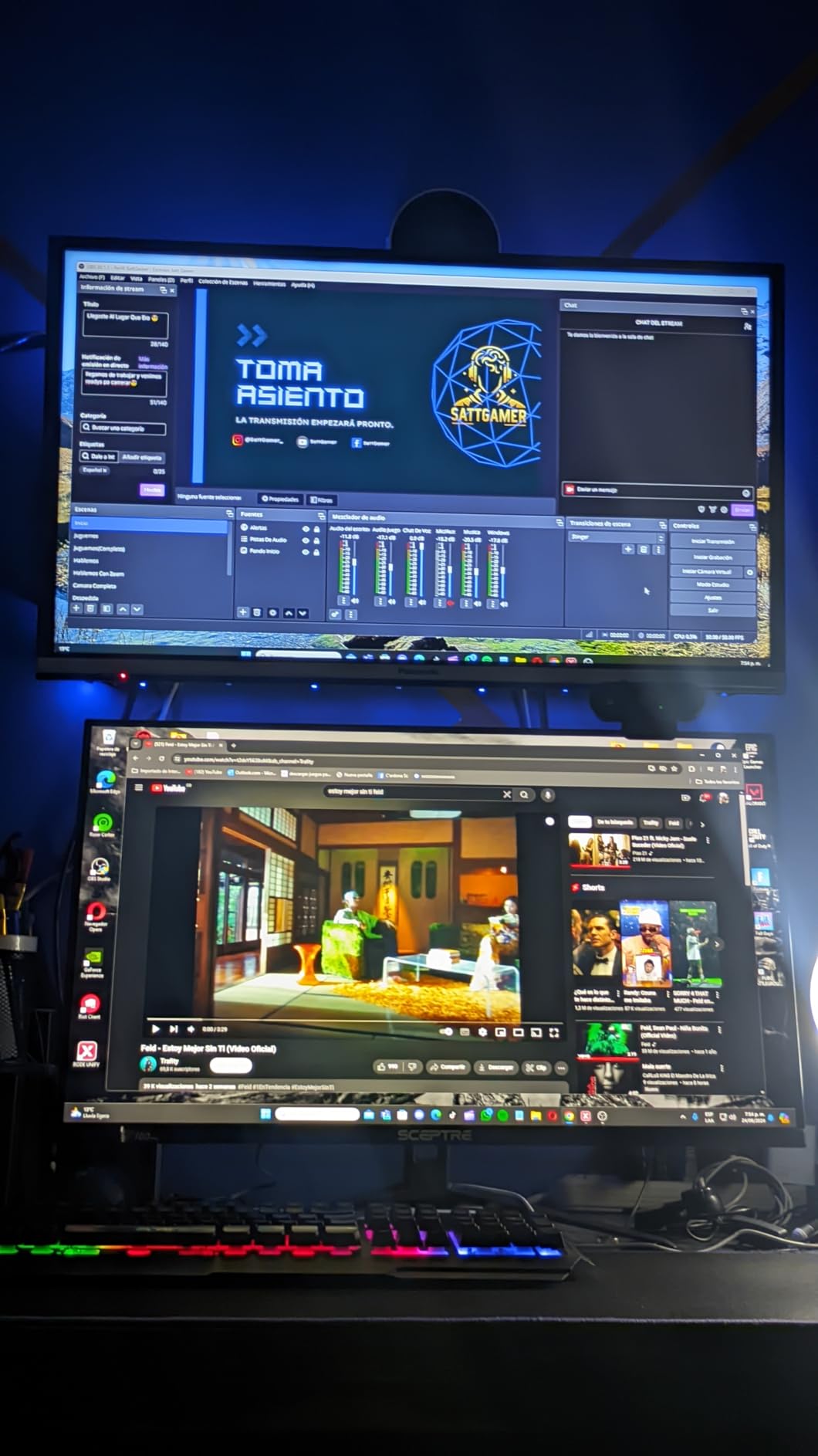 Sceptre 27-inch FHD 1080p IPS Gaming LED Monitor up to 165Hz 144Hz 1ms DisplayPort HDMI, FreeSync FPS RTS Build-in Speakers Gunmetal Black 2022 (E275B-FPT165) customer photo 1