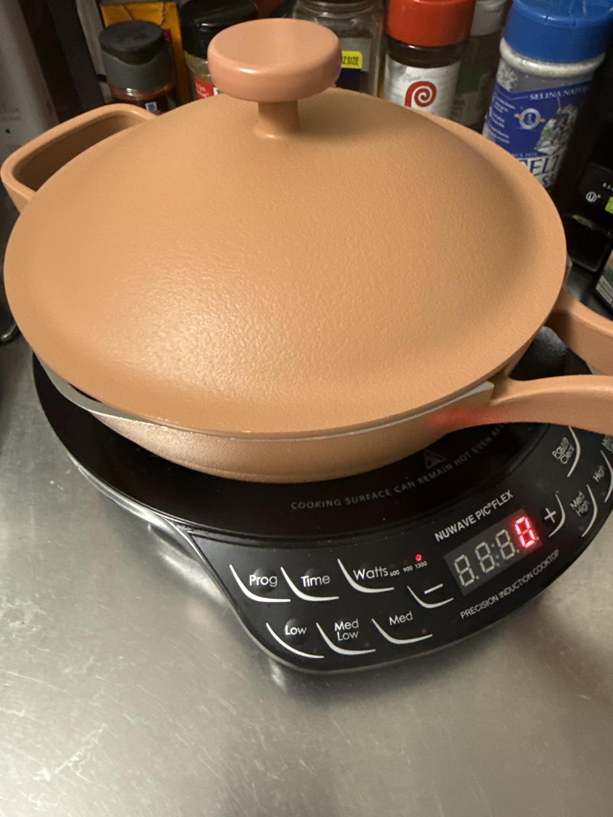 Nuwave Flex Precision Induction Cooktop, 6.5” Heating Coil, Black customer photo 2