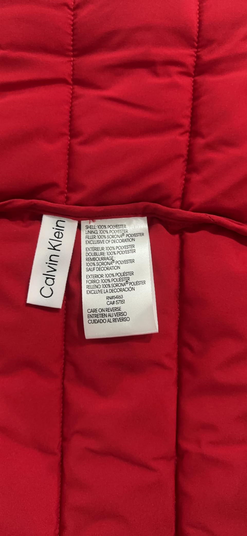 Calvin Klein Men's Full Zip Down Puffer Coat customer photo 1