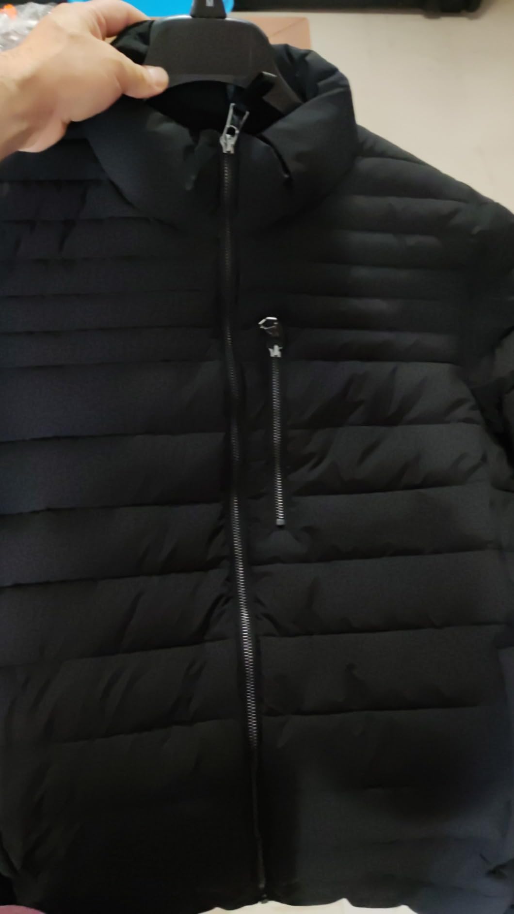 Calvin Klein Men's Full Zip Down Puffer Coat customer photo 2
