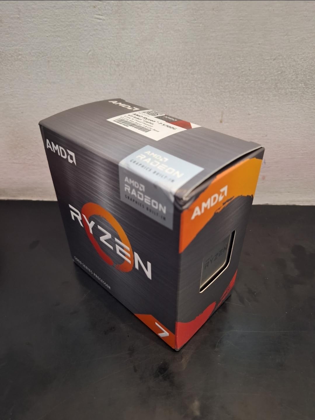 AMD Ryzen™ 7 5700G 8-Core, 16-Thread Desktop Processor with Radeon™ Graphics customer photo 1