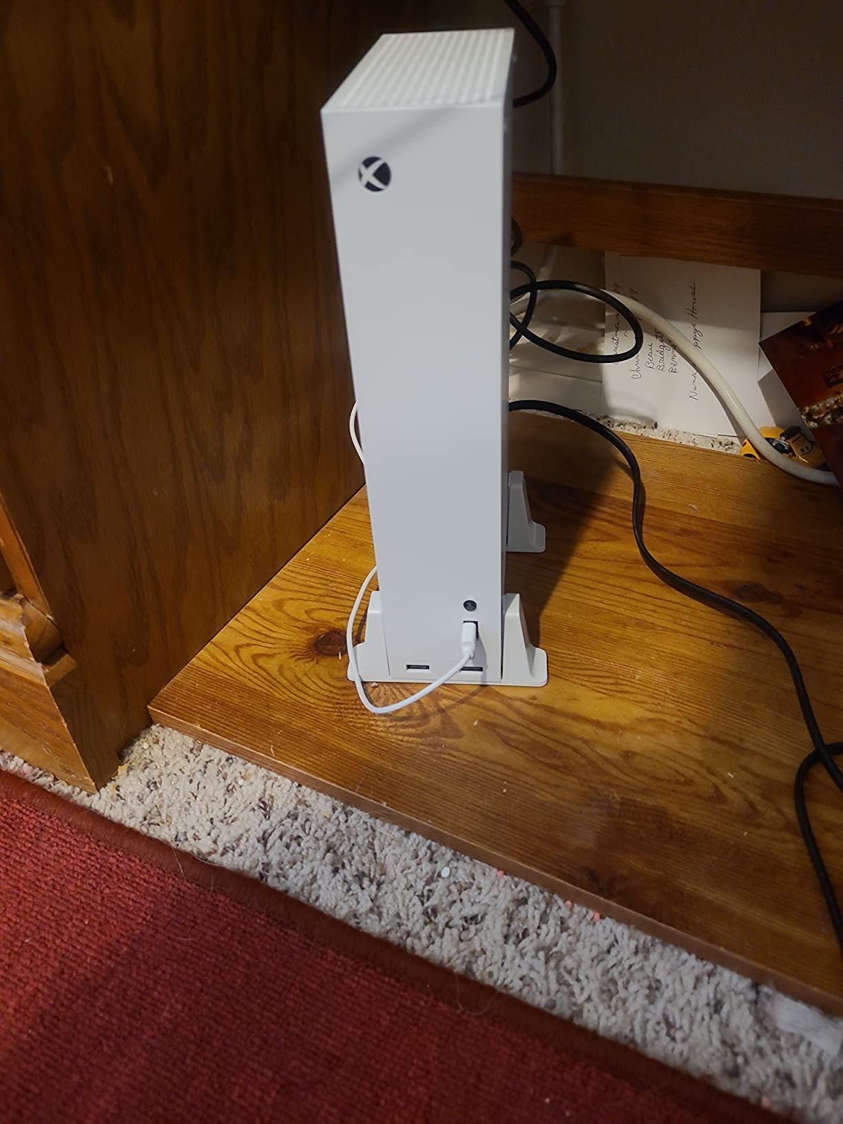 Mcbazel Vertical Stand with Cooling Fan for Xbox Series S Console, White customer photo 2