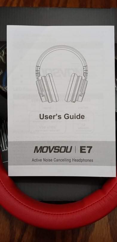 MOVSSOU Million Sold Classic E7 Active Noise Cancelling Headphones customer photo 2