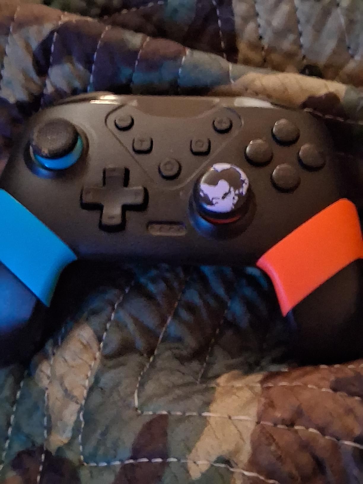 VOYEE Switch Controller for Switch/Lite/OLED, Pro Controller Red-Blue customer photo 1