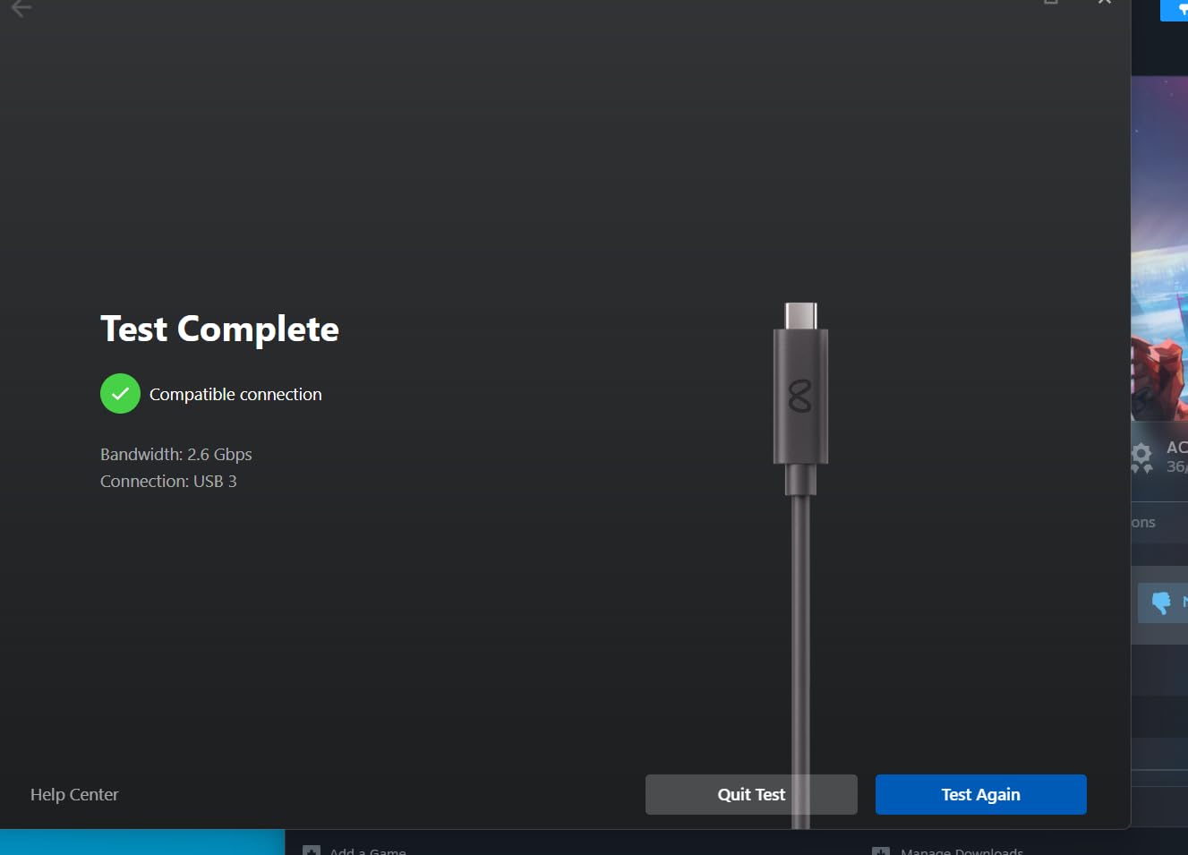 Syntech Link Cable 16FT, USB 3.0 to USB Cable for Meta Quest 3/3S/2, Pico 4 customer photo 1