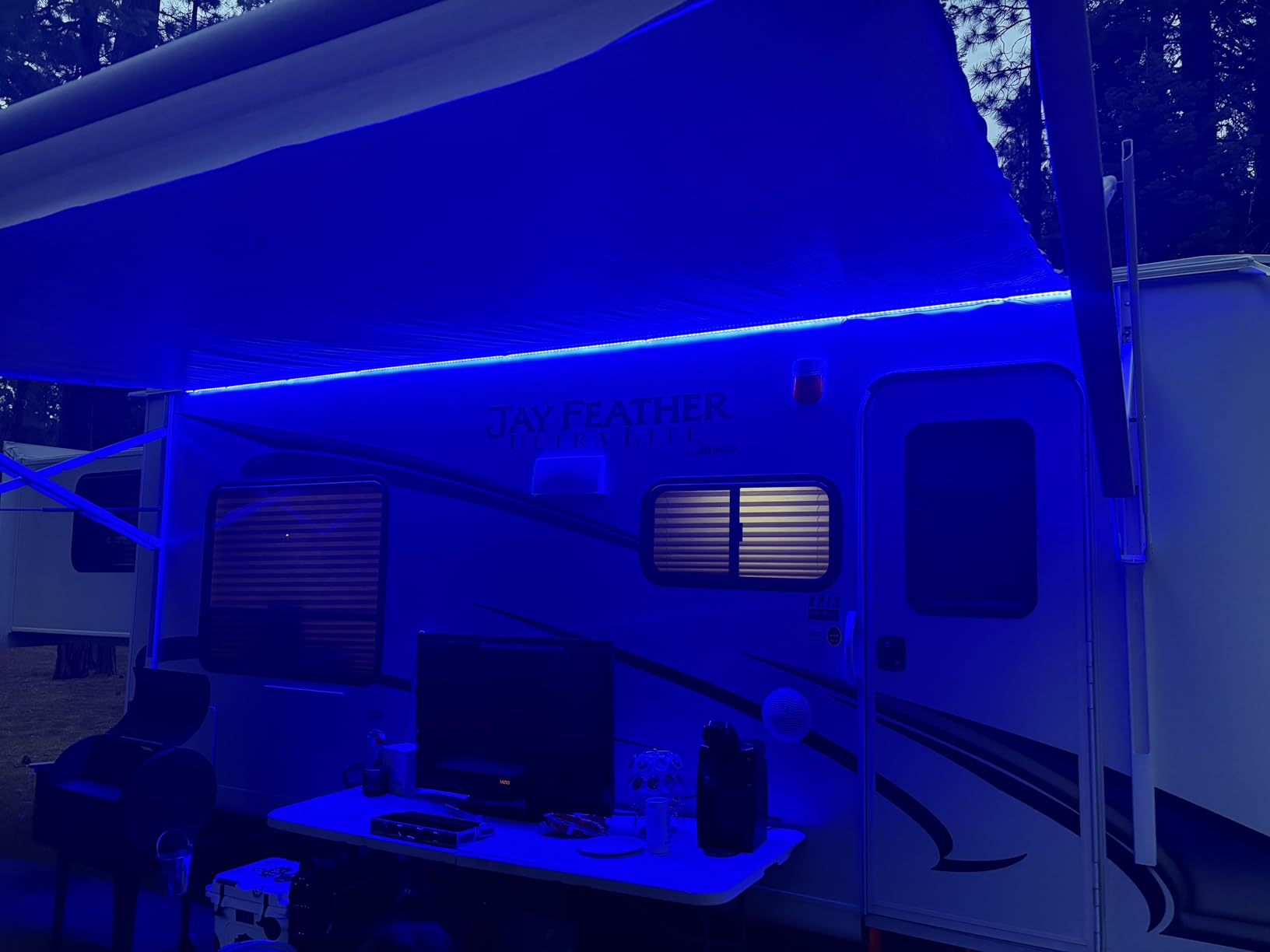 RV Awning Lights, 12V 16.4FT White Camping Awning Lights customer photo 1