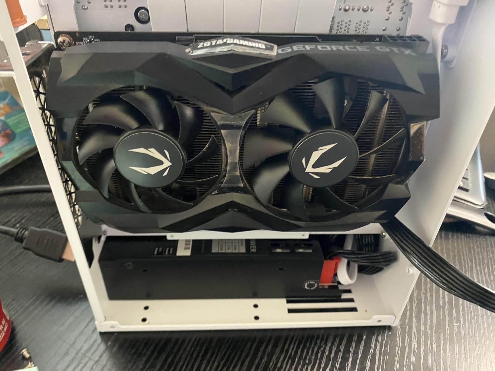SGPC K39 5L Mini ITX Case,Portable SFF Gaming Chassis,White Standard Edition customer photo 2