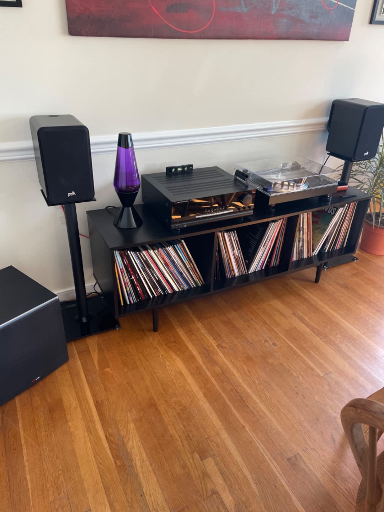Polk Audio Signature Elite ES15 Bookshelf Speaker Pair, Contemporary Walnut customer photo 2