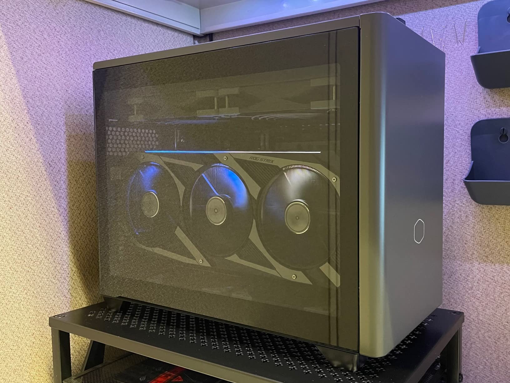 Cooler Master NR200P MAX V2 Mini-ITX PC Case Bundle, 280mm AIO, 850W Gold customer photo 1