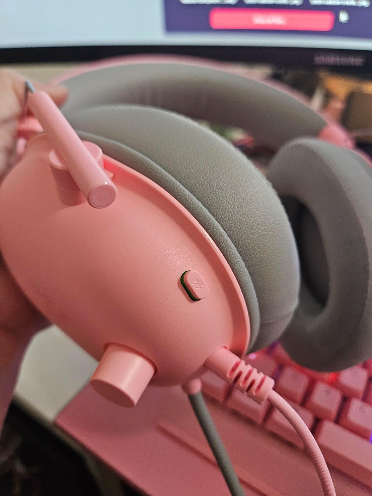 Razer BlackShark V2 X Gaming Headset, 3.5mm Audio Jack, Green customer photo 1