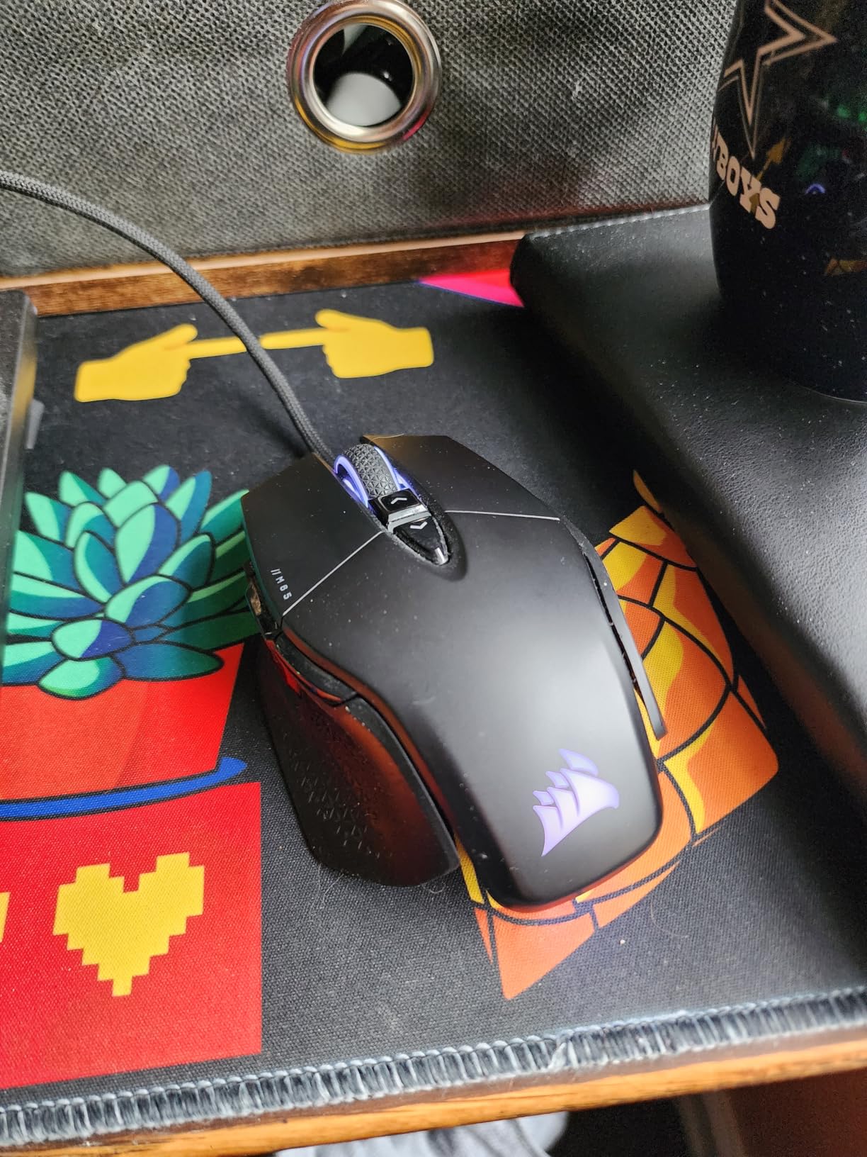 Corsair M65 RGB Ultra Wired Adjustable Weight FPS PC Gaming Mouse – Black customer photo 1