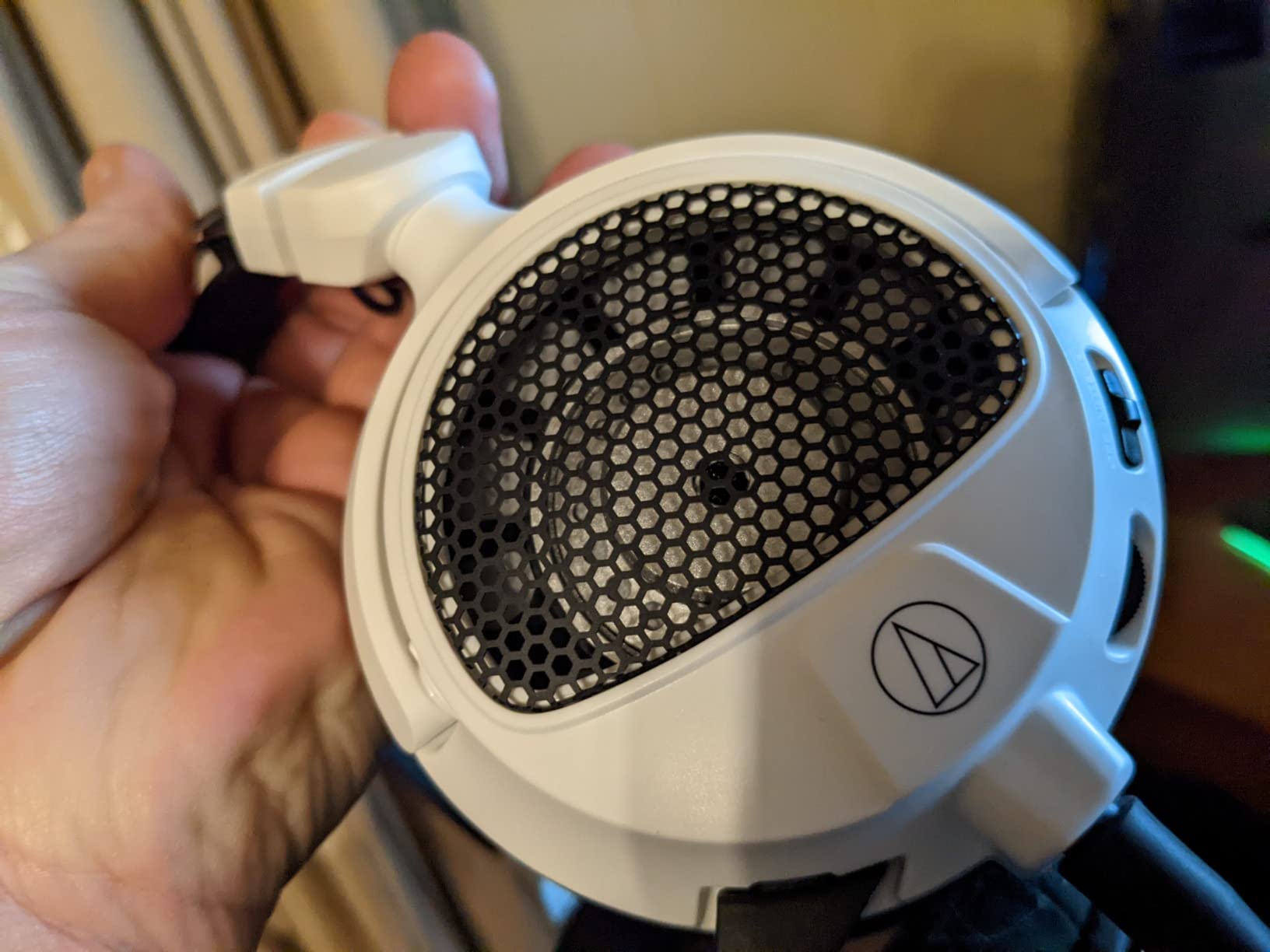 Audio-Technica ATH-GDL3WH Open-Back Gaming Headset, White customer photo 1
