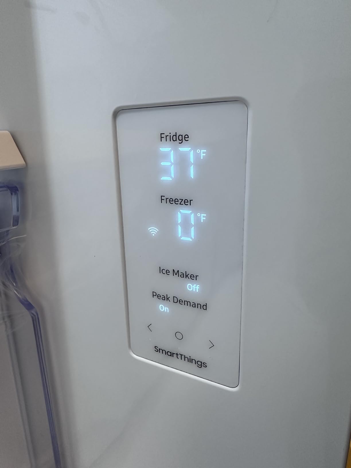 Samsung 17.5 cu. ft. Smart Counter Depth 3-Door French Door Refrigerator, Stainless Steel, RF18A5101SR/AA customer photo 2