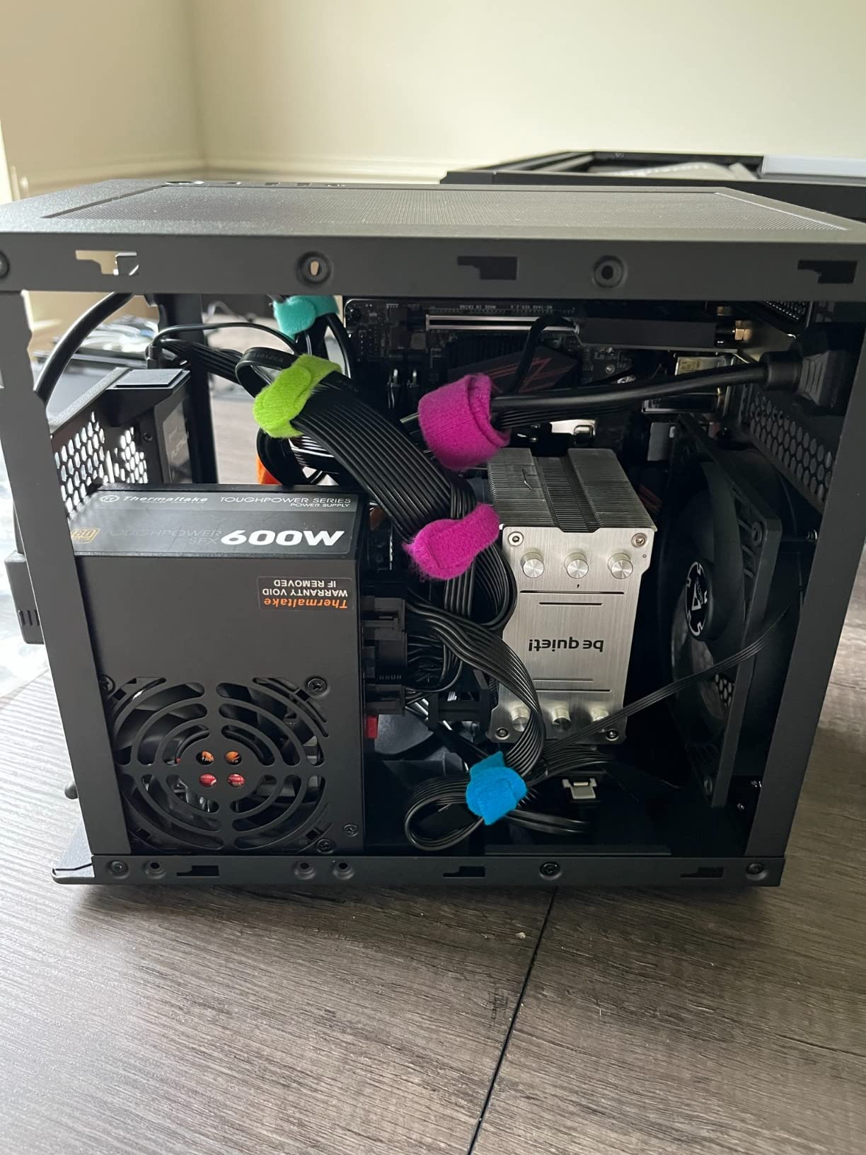 Silverstone Technology SUGO 16 Black Mini-ITX Small Form Factor case with All Steel Construction, SST-SG16B customer photo 1