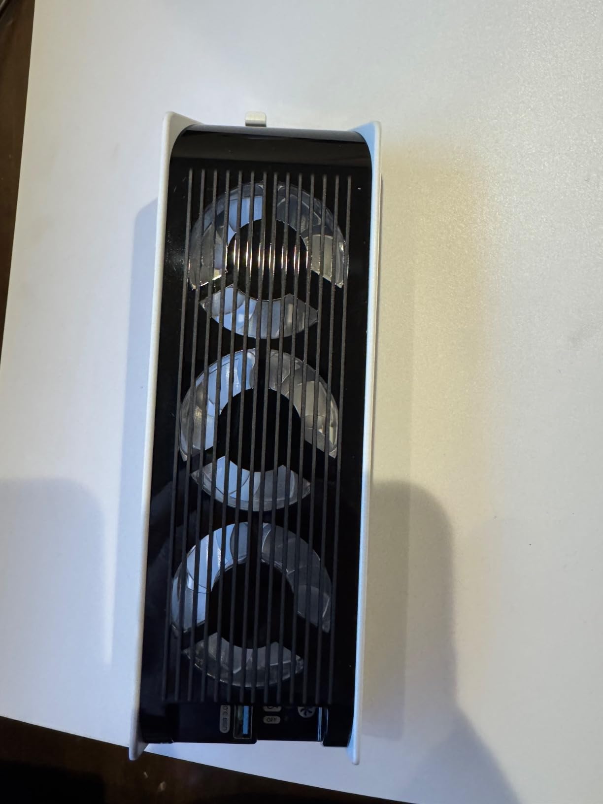 KIWIHOME Cooling Fan for PS5 2020, Quiet Cooler with Auto Speed USB3.0 customer photo 2