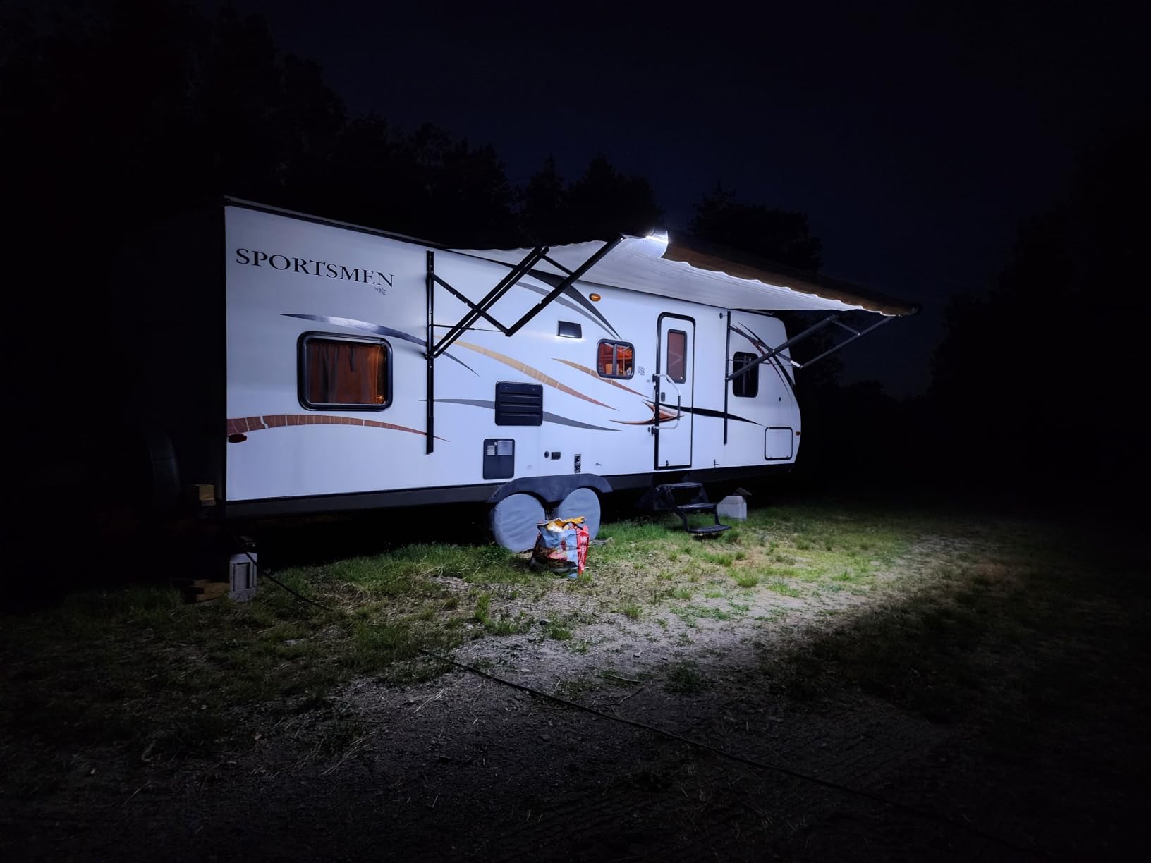 RV Awning Led Lights,12V 20FT White Camper Awning Lights customer photo 1