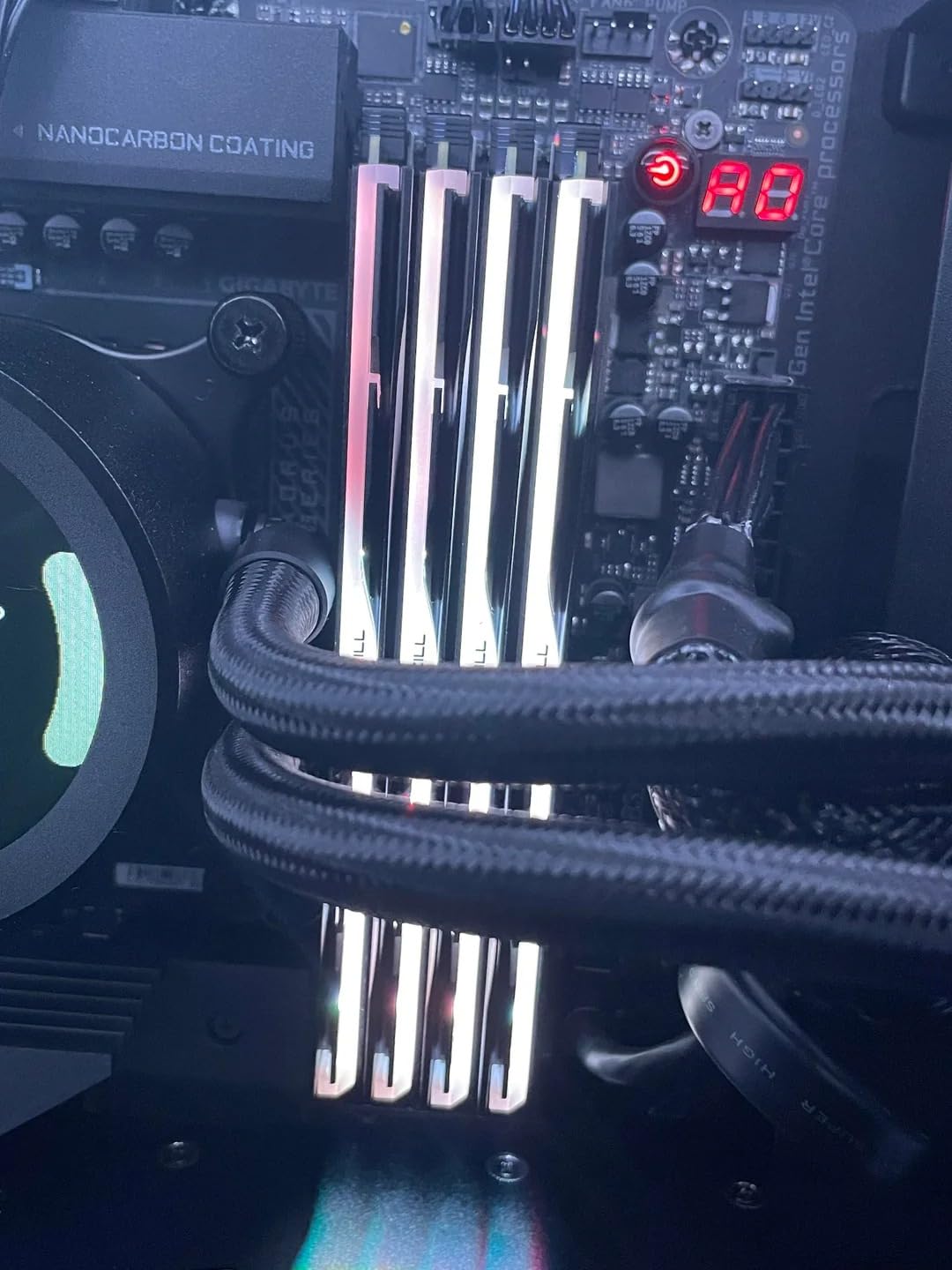 G.SKILL Trident Z5 RGB Series DDR5 RAM (Intel XMP 3.0 & AMD EXPO) 32GB (2x16GB) Up to 6000MT/s* CL36-36-36-96 1.35V Desktop Computer Memory U-DIMM - Matte Black (F5-6000J3636F16GA2-TZ5RK) customer photo 2