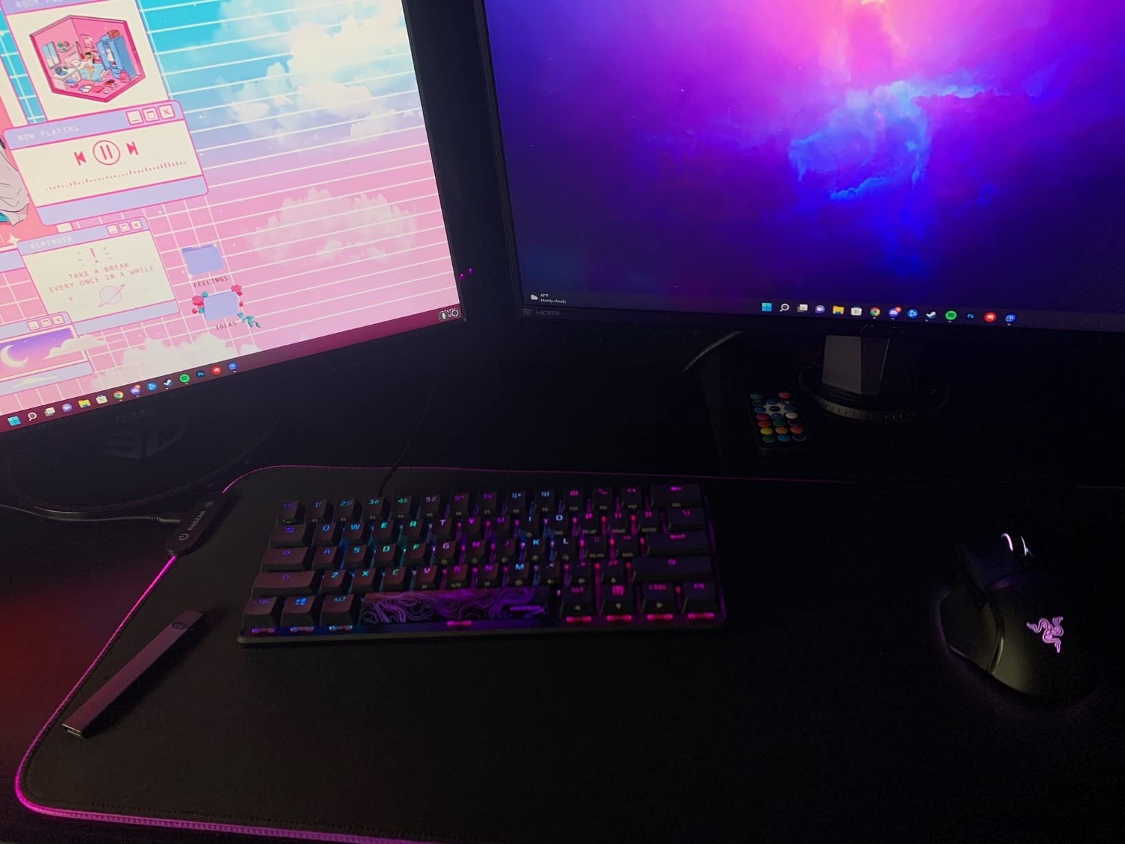 HyperX Alloy Origins 60 - Mechanical Gaming Keyboard - Ultra Compact 60% Form Factor - Tactile Aqua Switch - Double Shot PBT Keycaps - RGB LED Backlit - NGENUITY Software Compatible,Black customer photo 1