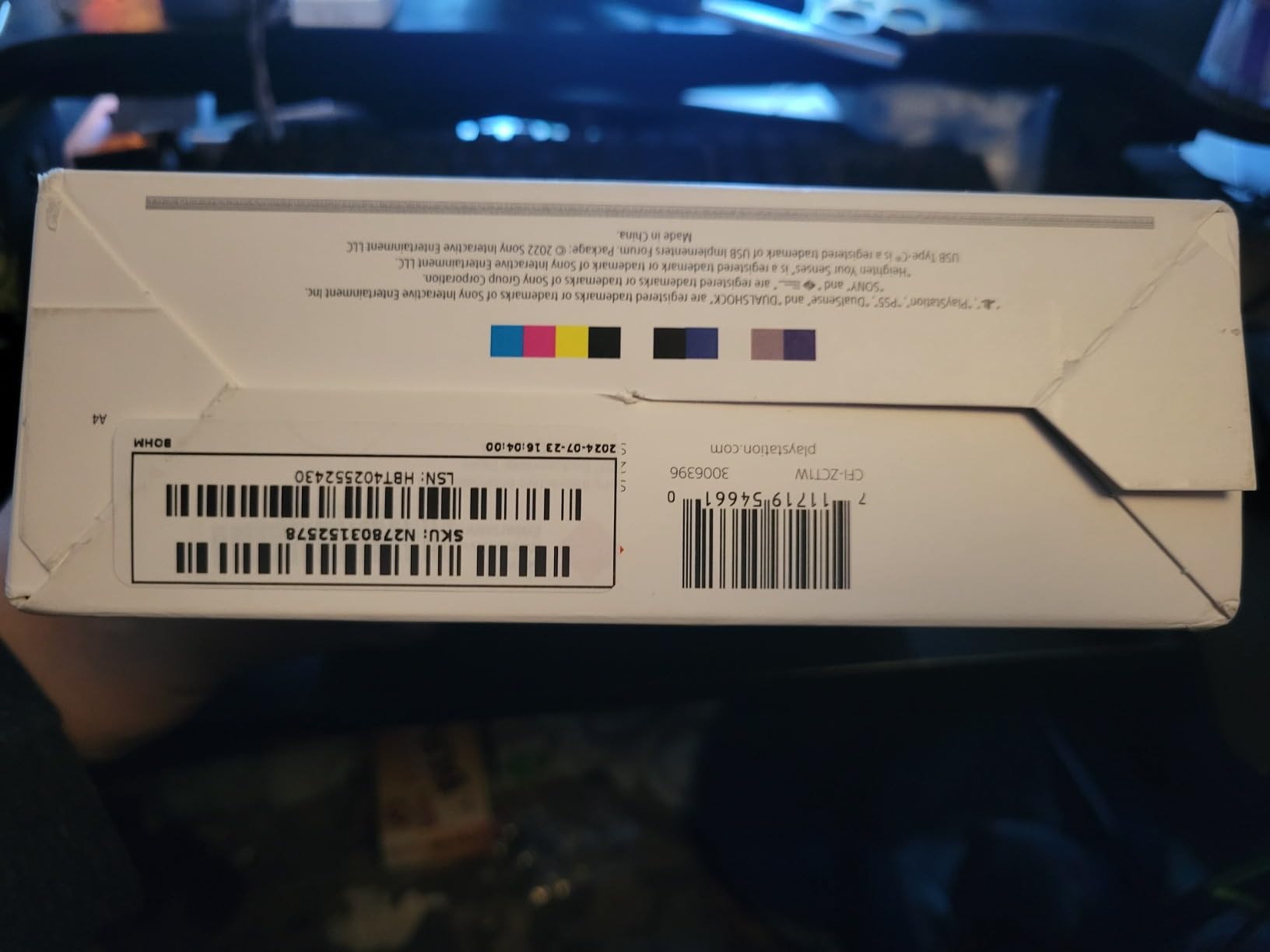 PlayStation DualSense Wireless Controller – Galactic Purple customer photo 1