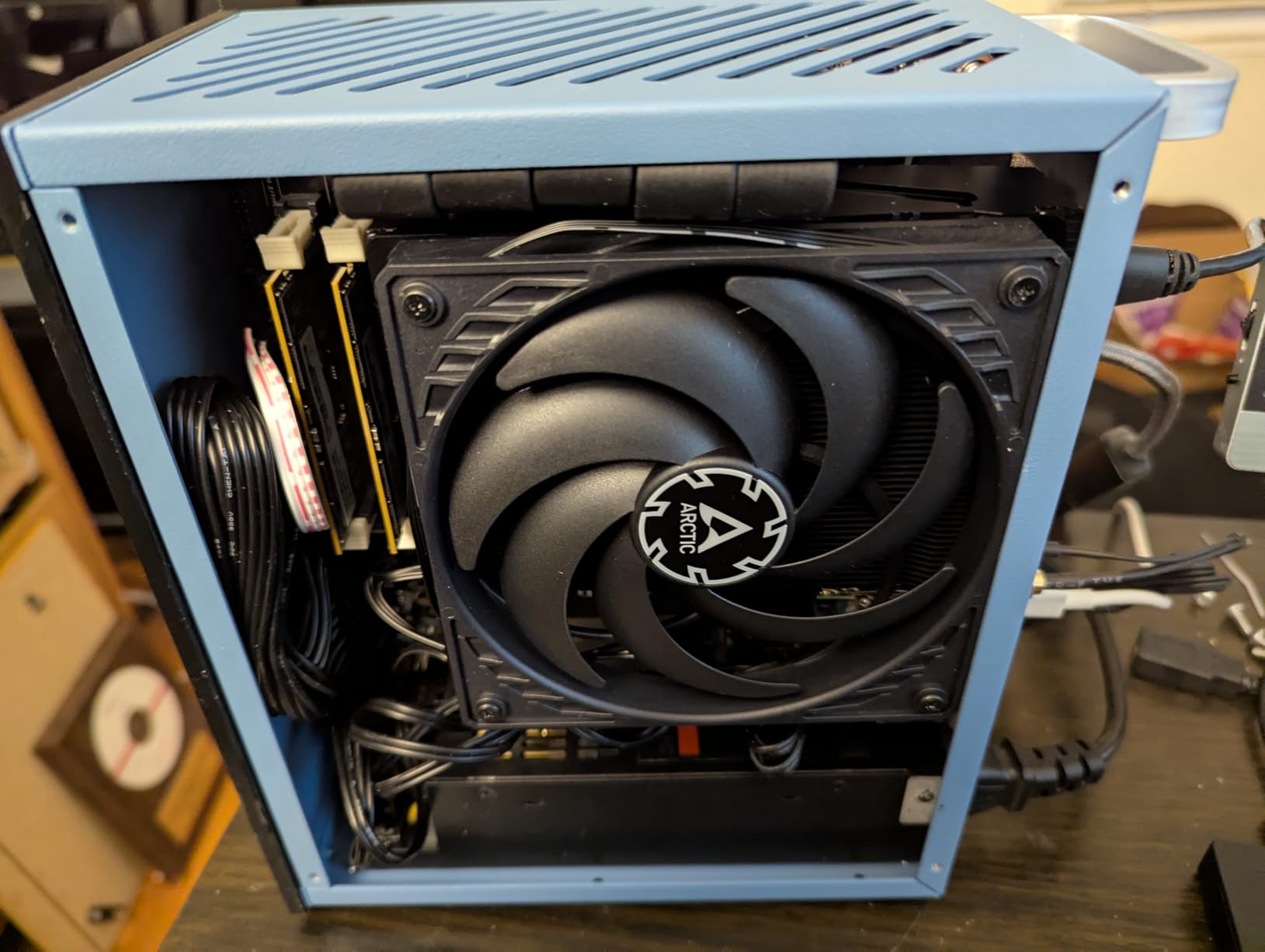 ARCTIC P12 Slim PWM PST (3 Pack) - PC Fan, 120mm Fan, Pressure-optimised customer photo 2