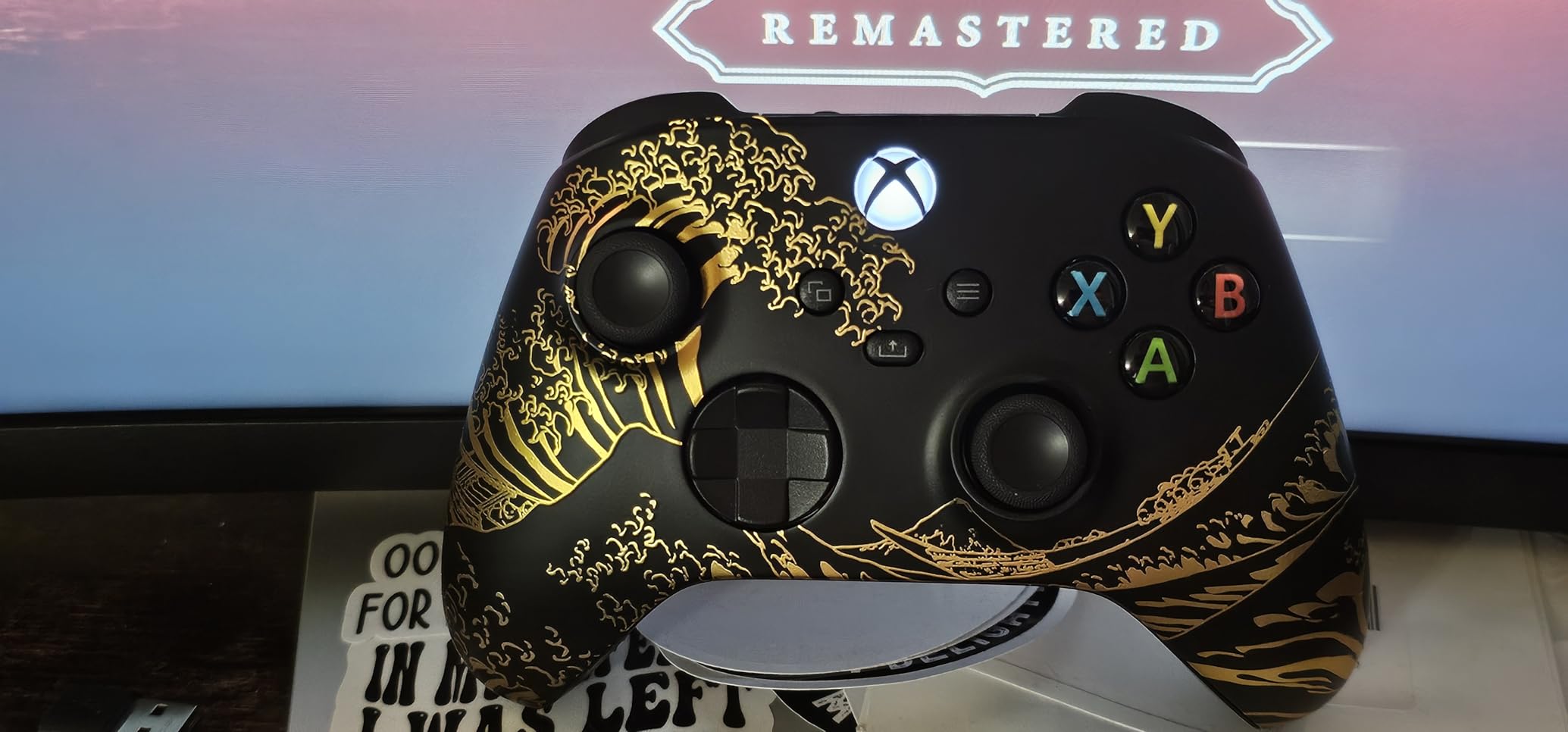 Custom Controllerzz Wireless Controller for Microsoft Xbox Series X/S & Xbox One - Custom Soft Touch Feel - Custom Series X/S Controller (X/S Bloody Zombie) customer photo 2