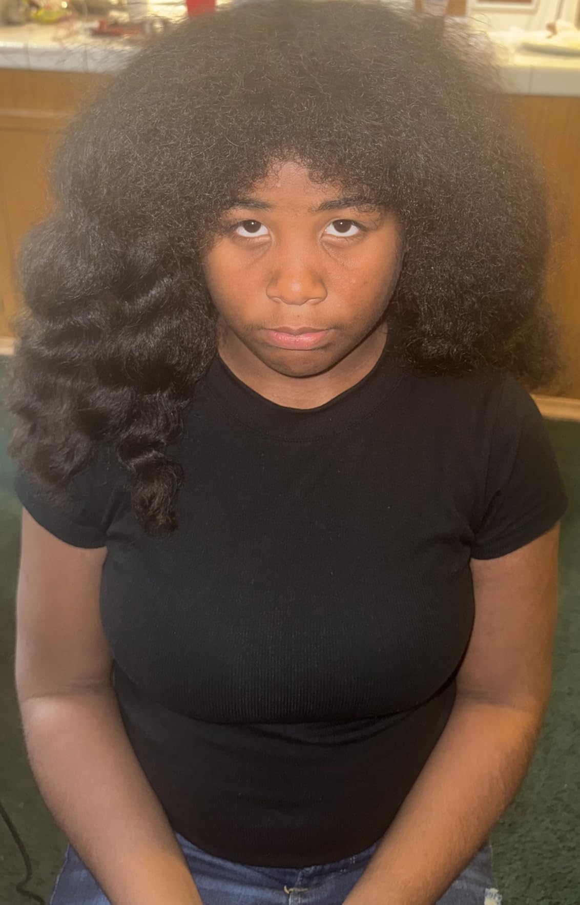 VANESSA PRO 2 Inch Titanium Flat Iron, Easy One Pass Styling for Thick Hair customer photo 2