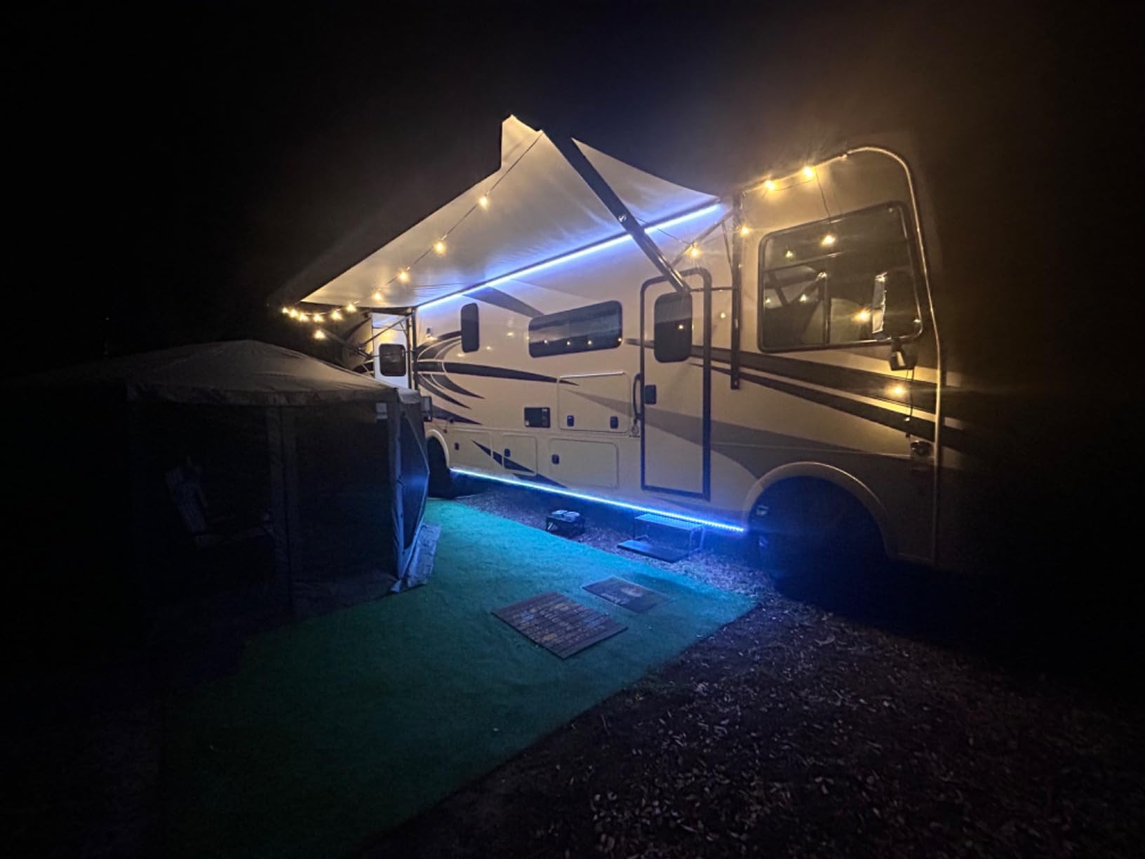 RV Awning Lights, 12V 40FT RV Underglow Led Lights Kit customer photo 1