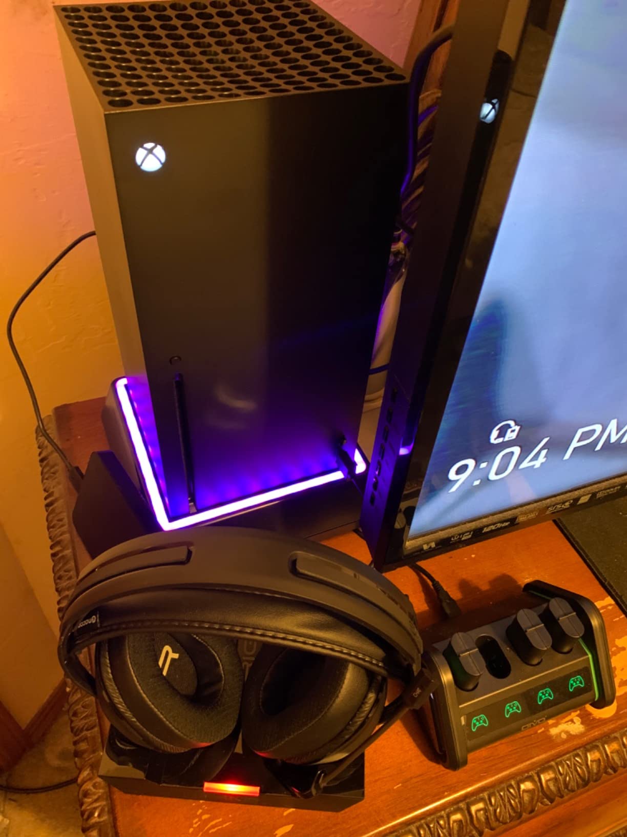 Mviioe LED Cooling Fan for Xbox Series X with Dust Cover Filters customer photo 2