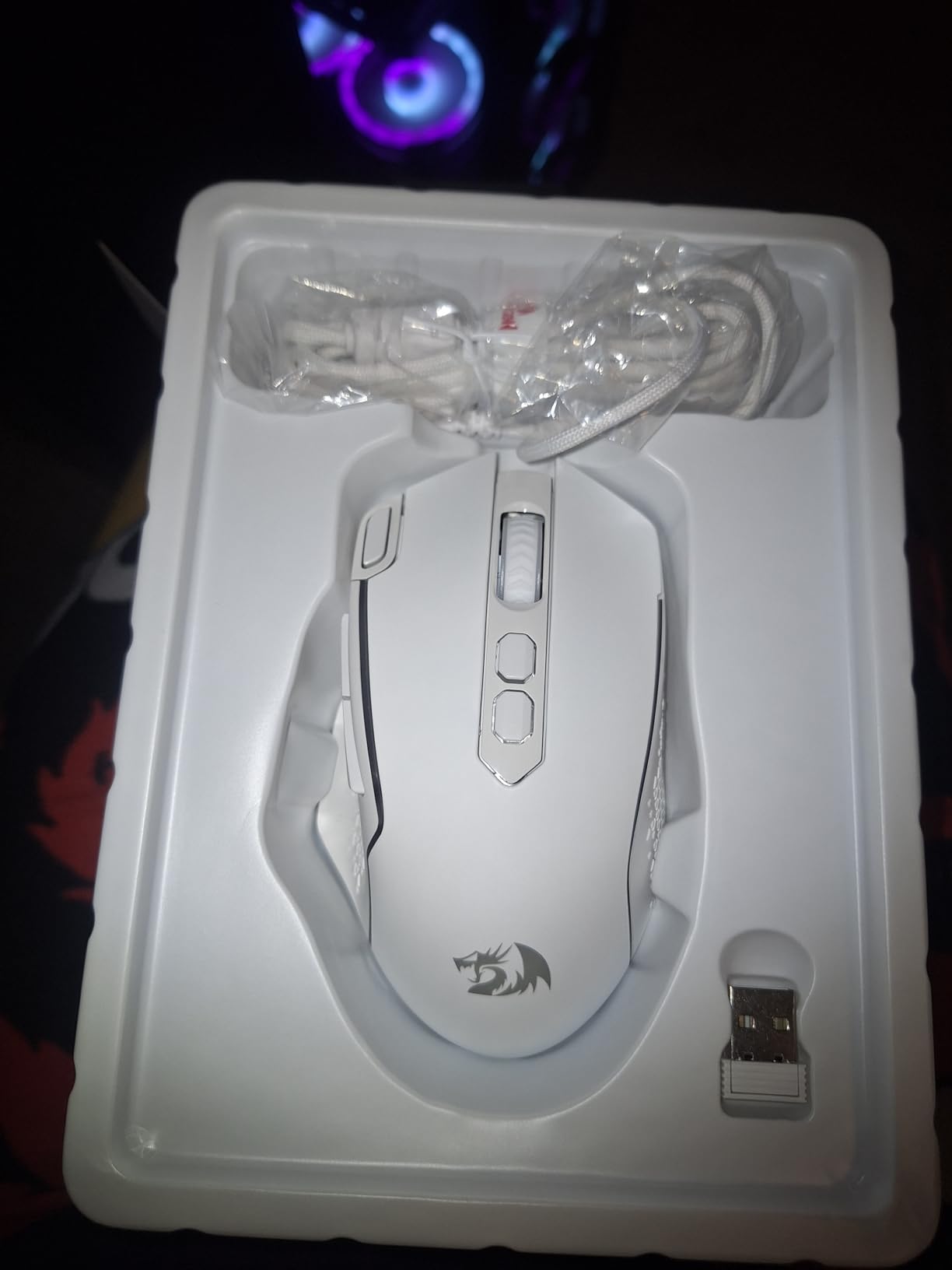 Redragon M810 PRO Wireless RGB Gaming Mouse 10000 DPI Remapping Keys customer photo 1